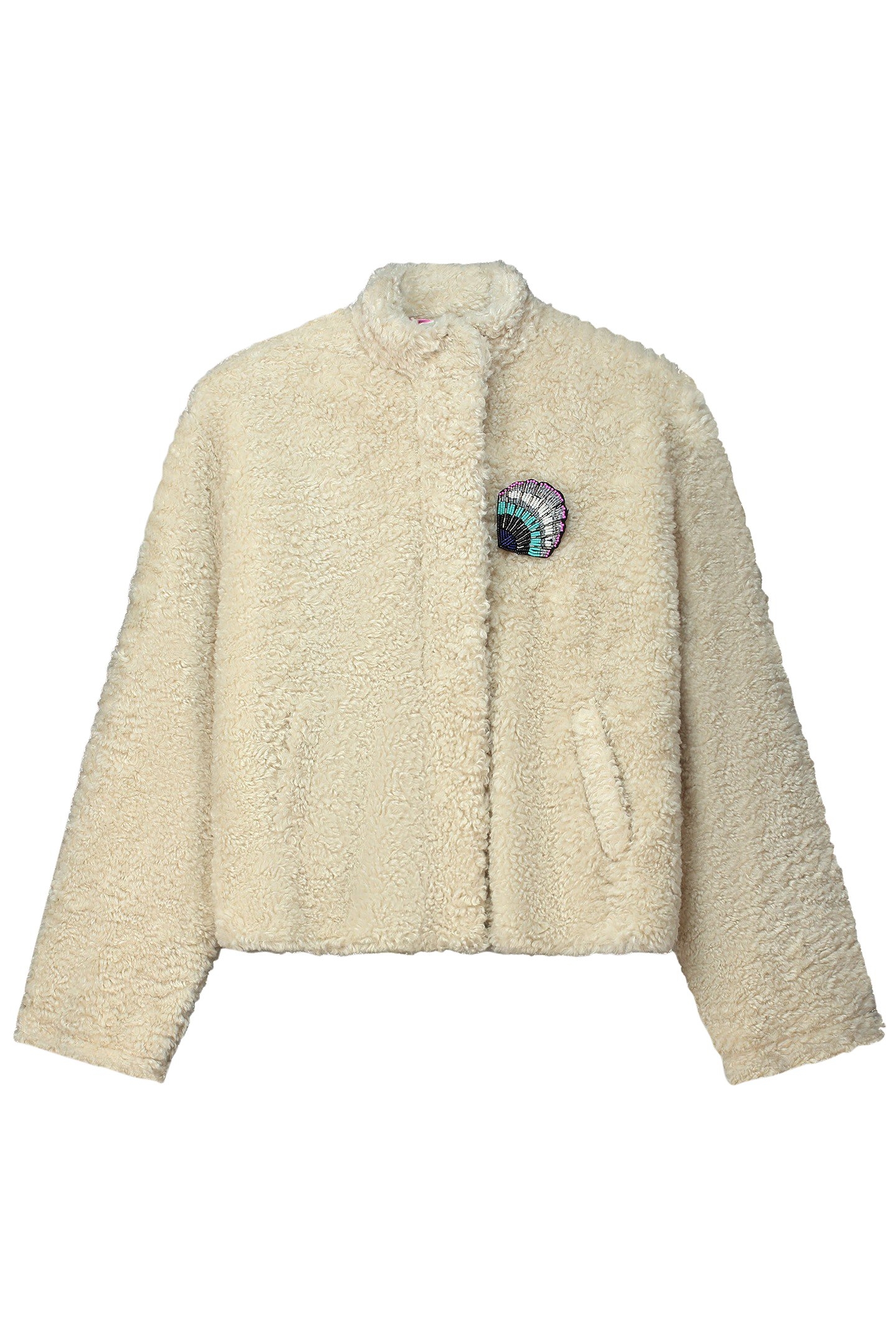 JACKET - TEDDY ECRU 1