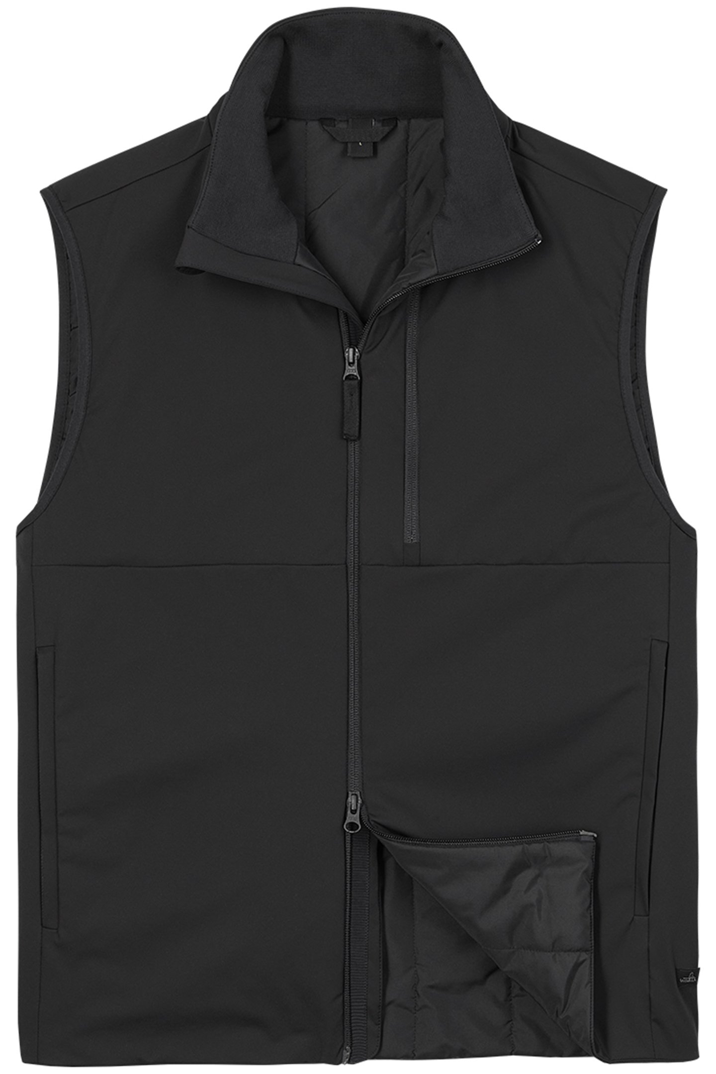 TAYLOR | TECH STRETCH VEST PURE BLACK 2