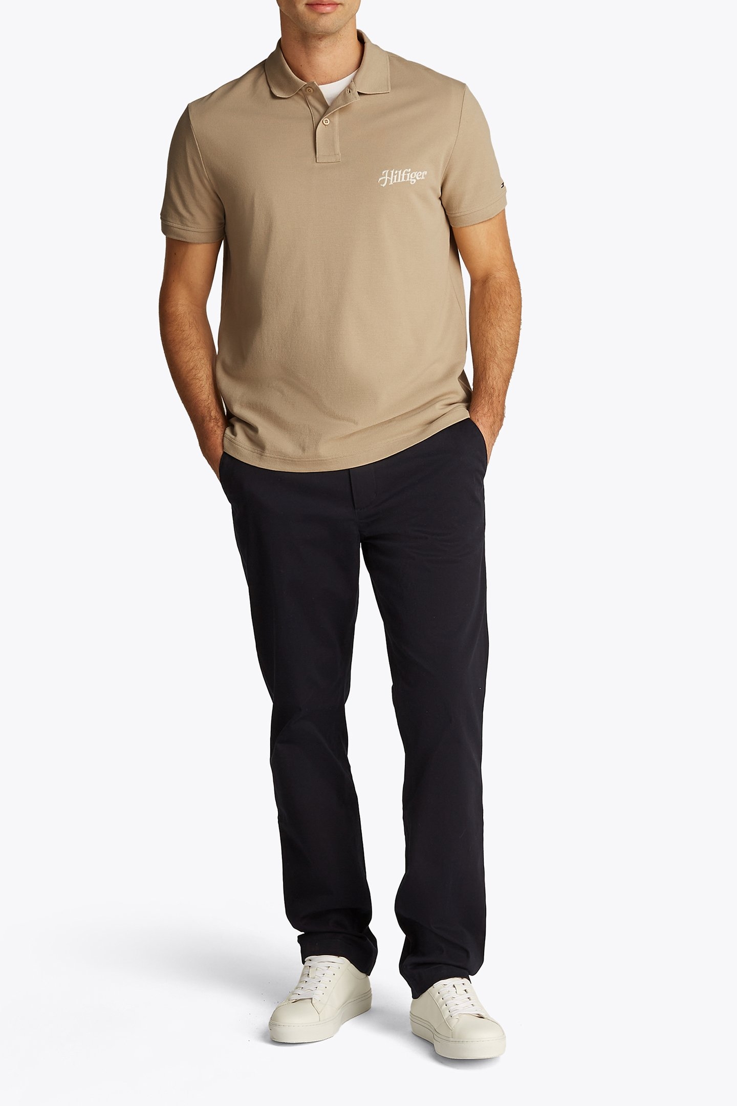 SCRIPT GRAPHIC REG POLO SANDALWOOD 2