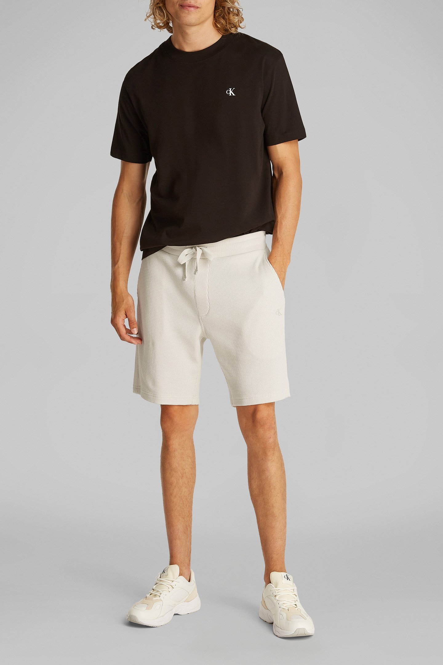 CHUNKY WAFFLE SHORT SILVER BIRCH 2