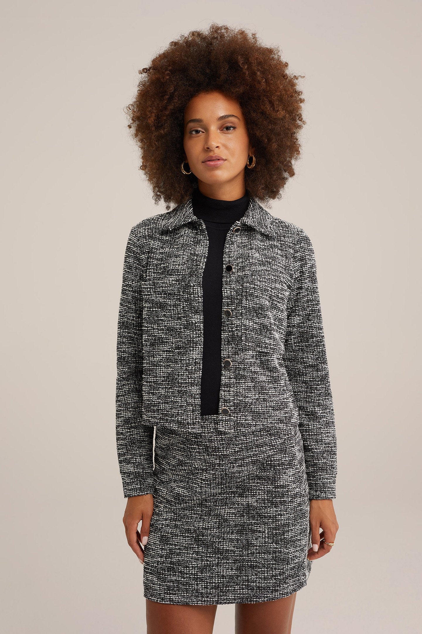 JACKET NORMAL LENGTH BLACK 1