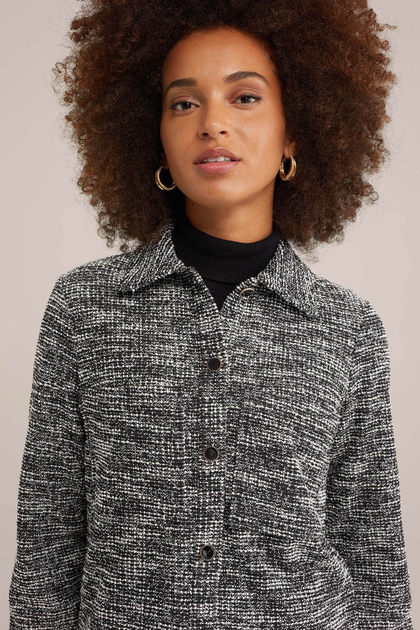 JACKET NORMAL LENGTH BLACK 5