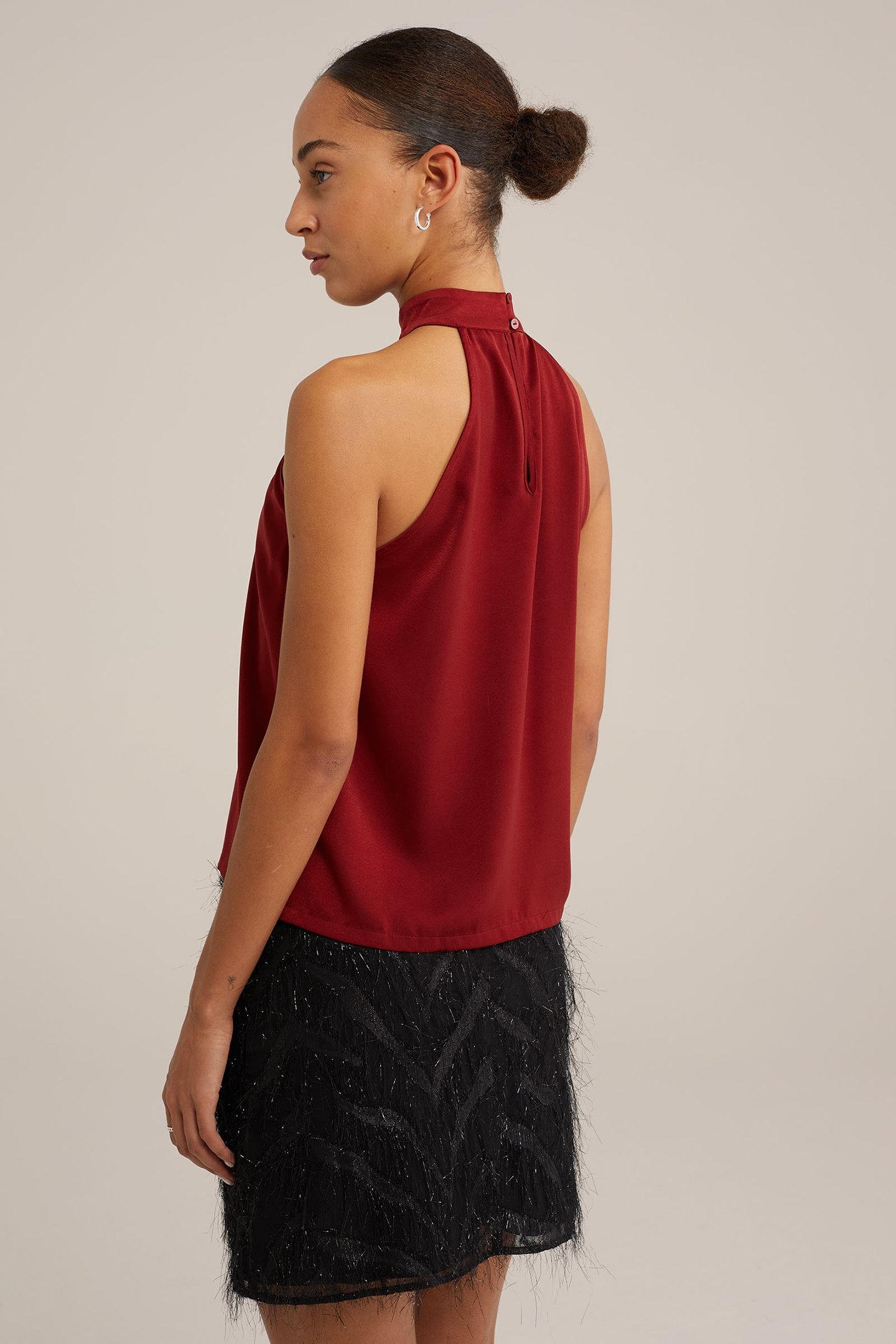 BLOUSE VINTAGE RED 2