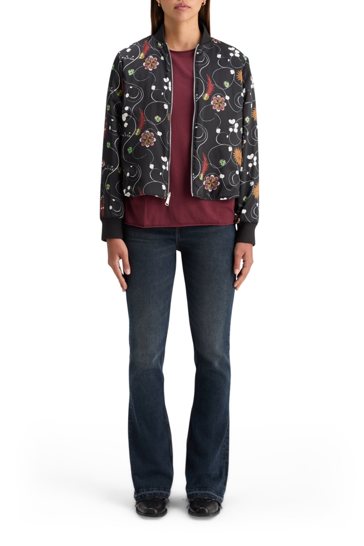 ELEVATED REVERSIBLE BOMBER EVENING BLACK 4