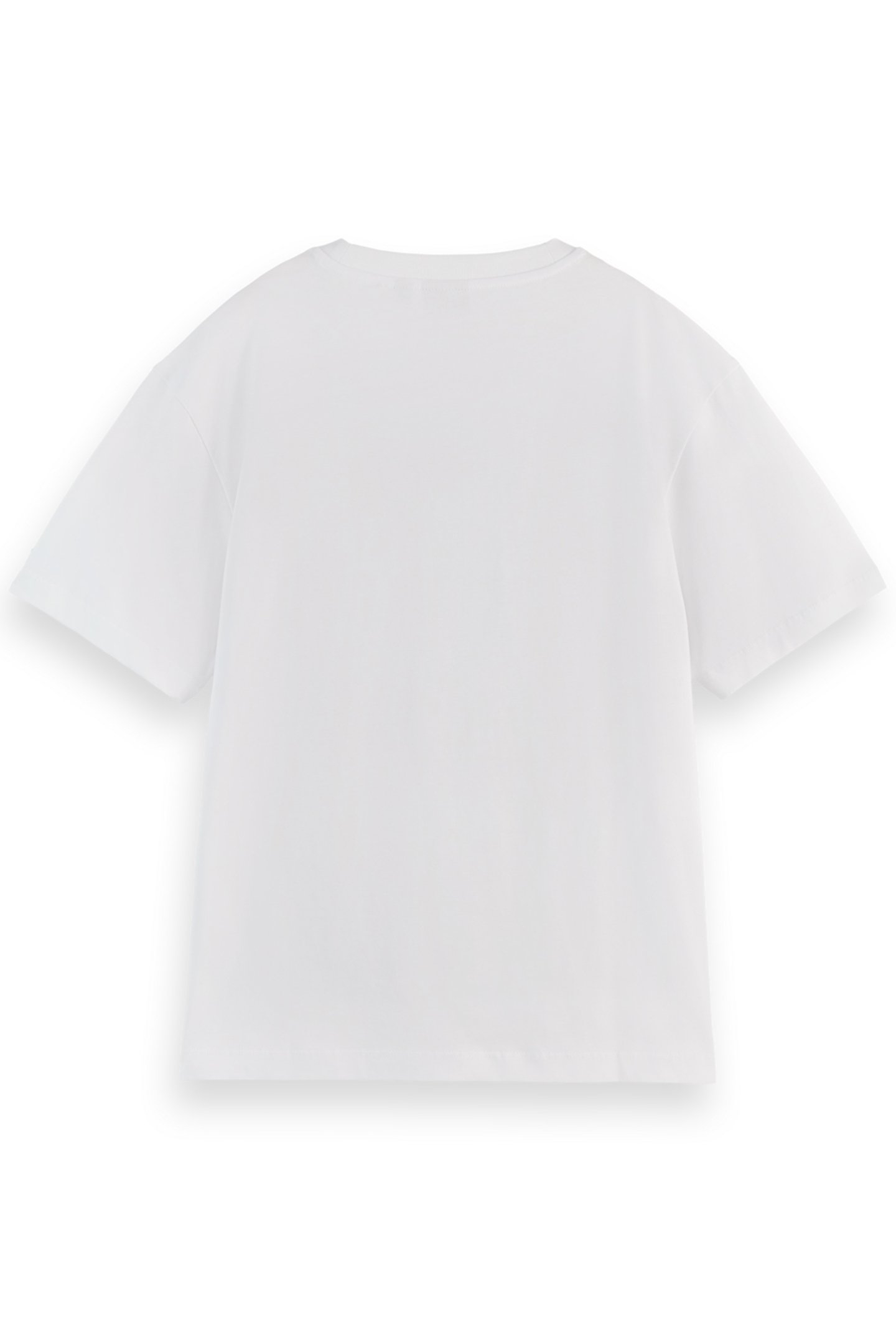 CHEST ARTWORK LOOSE FIT T-SHIRT WHITE 5