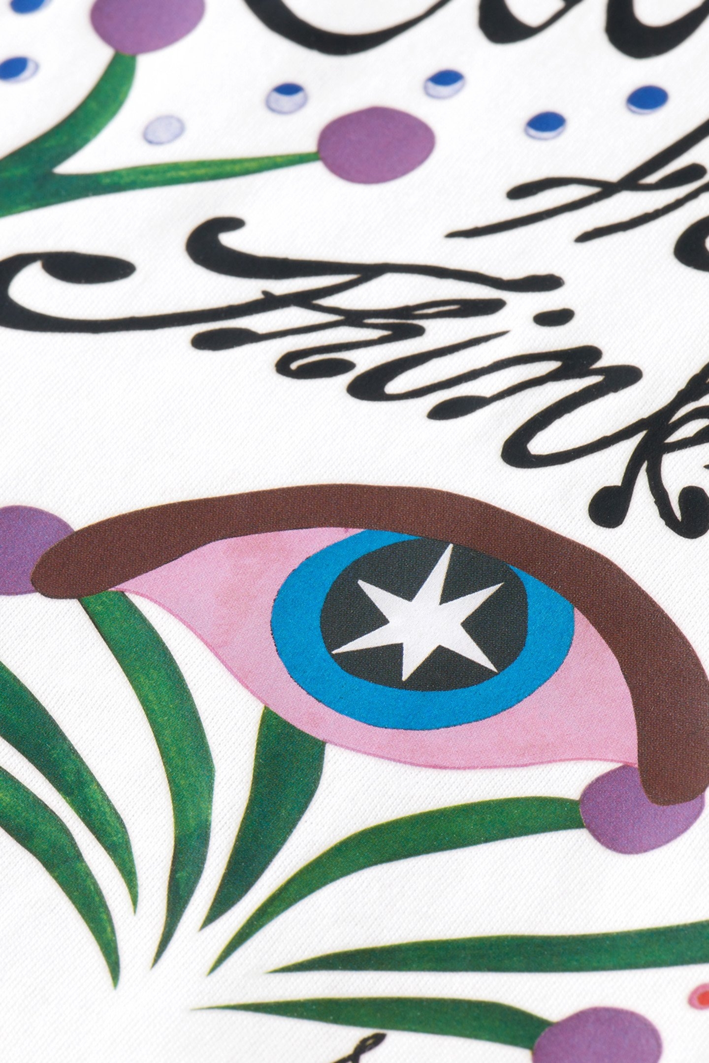 CHEST ARTWORK LOOSE FIT T-SHIRT WHITE 7