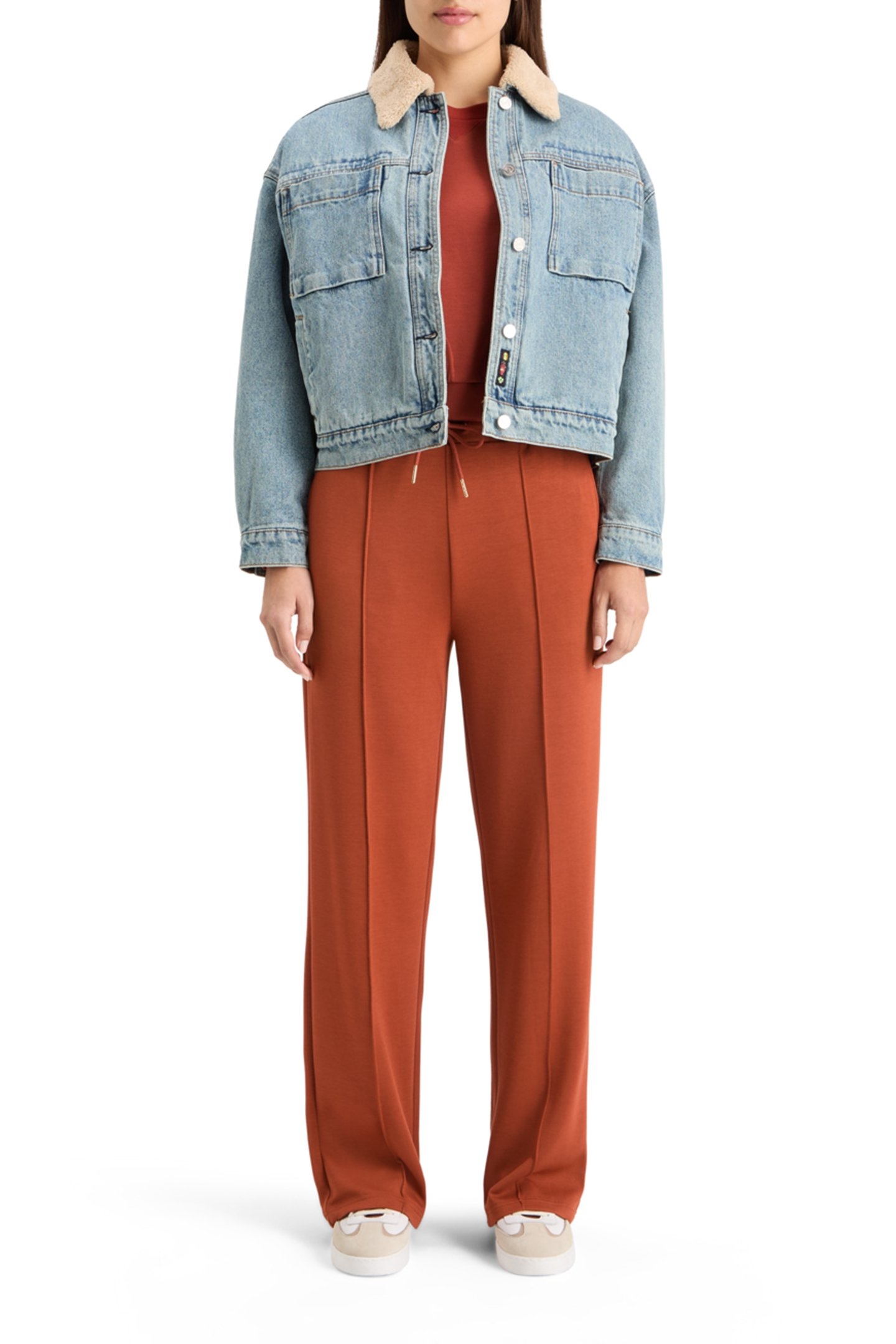 MODAL SWEATSHIRT RUST 8