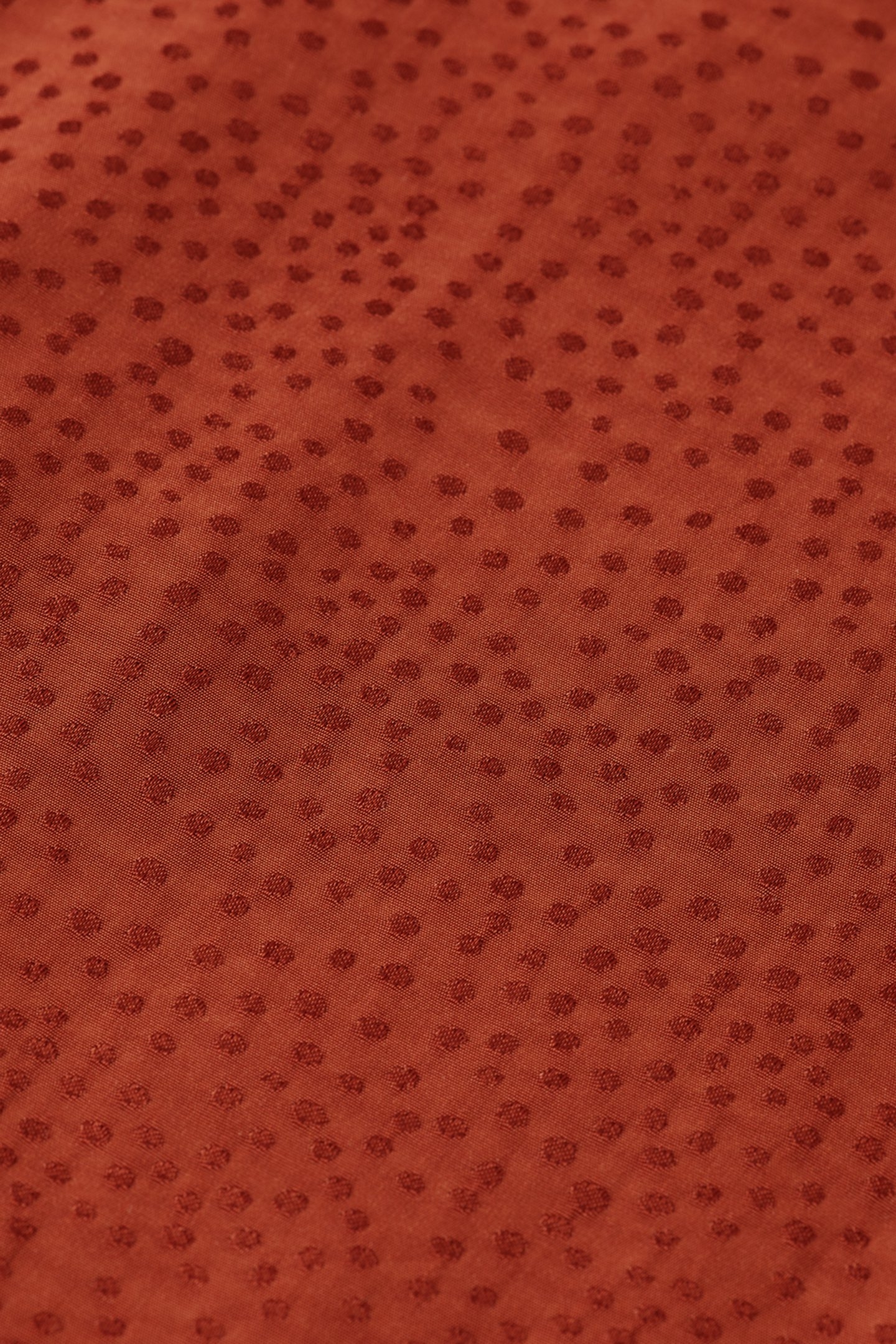 VISCOSE JACQUARD SHIRT RUST 3