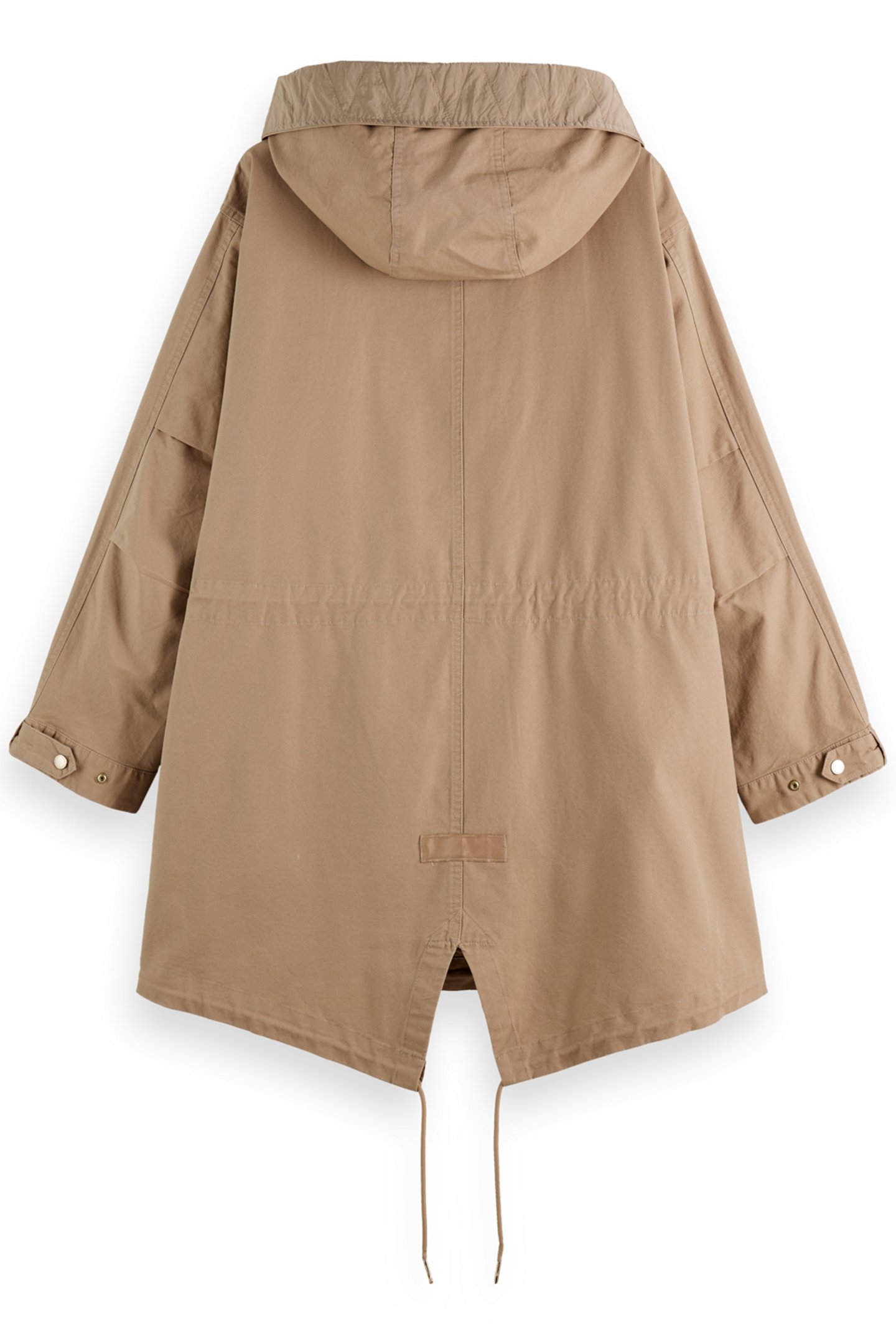 COTTON WASHED PARKA DESERT SAND 2