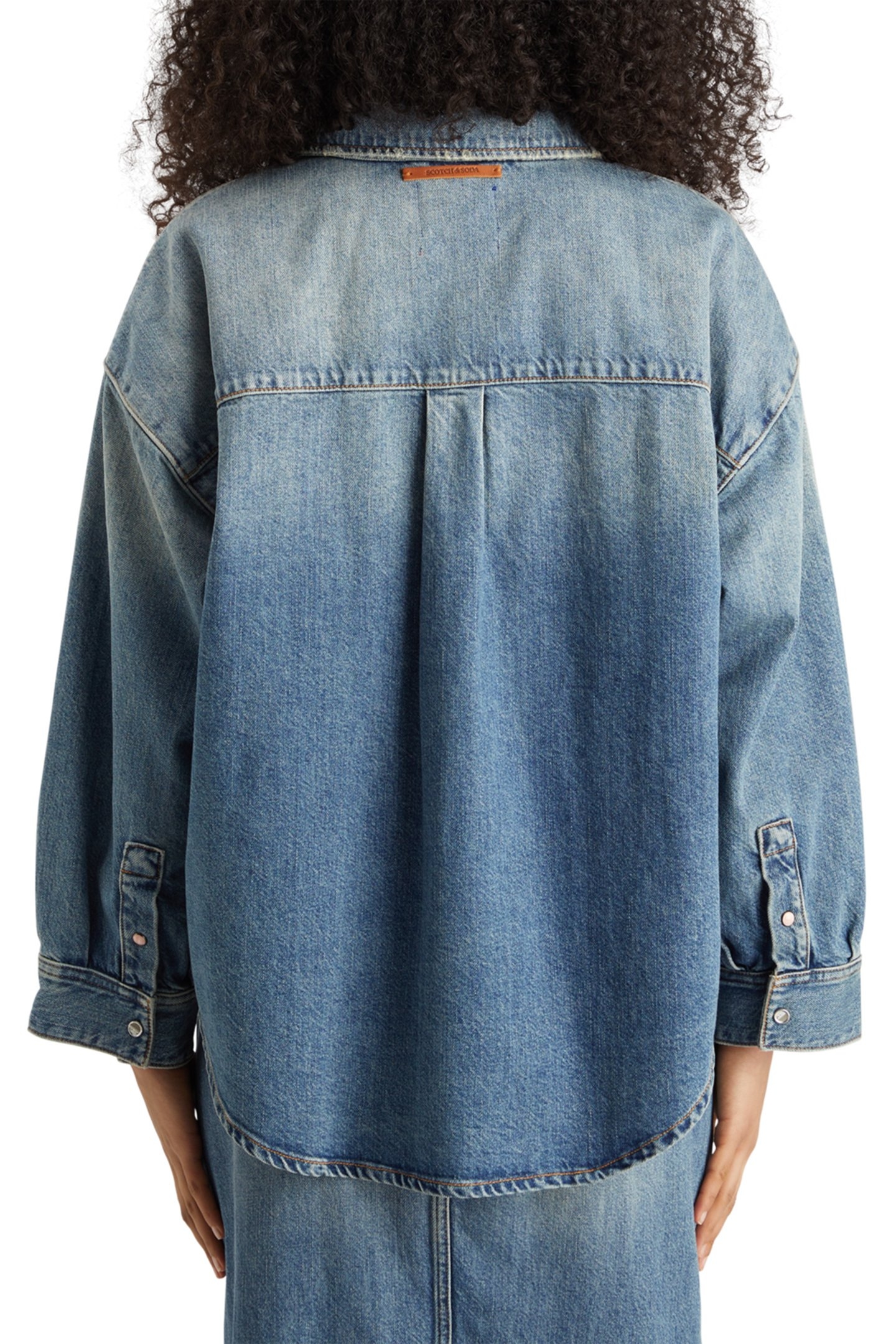 VINTAGE WASHED DENIM OVERSHIRT — FRISCO NIGHTS 2