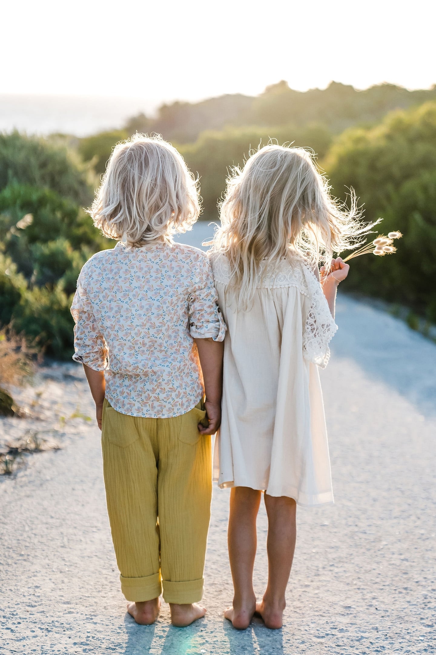 SHIRT AMOD CREAM PETALS 7