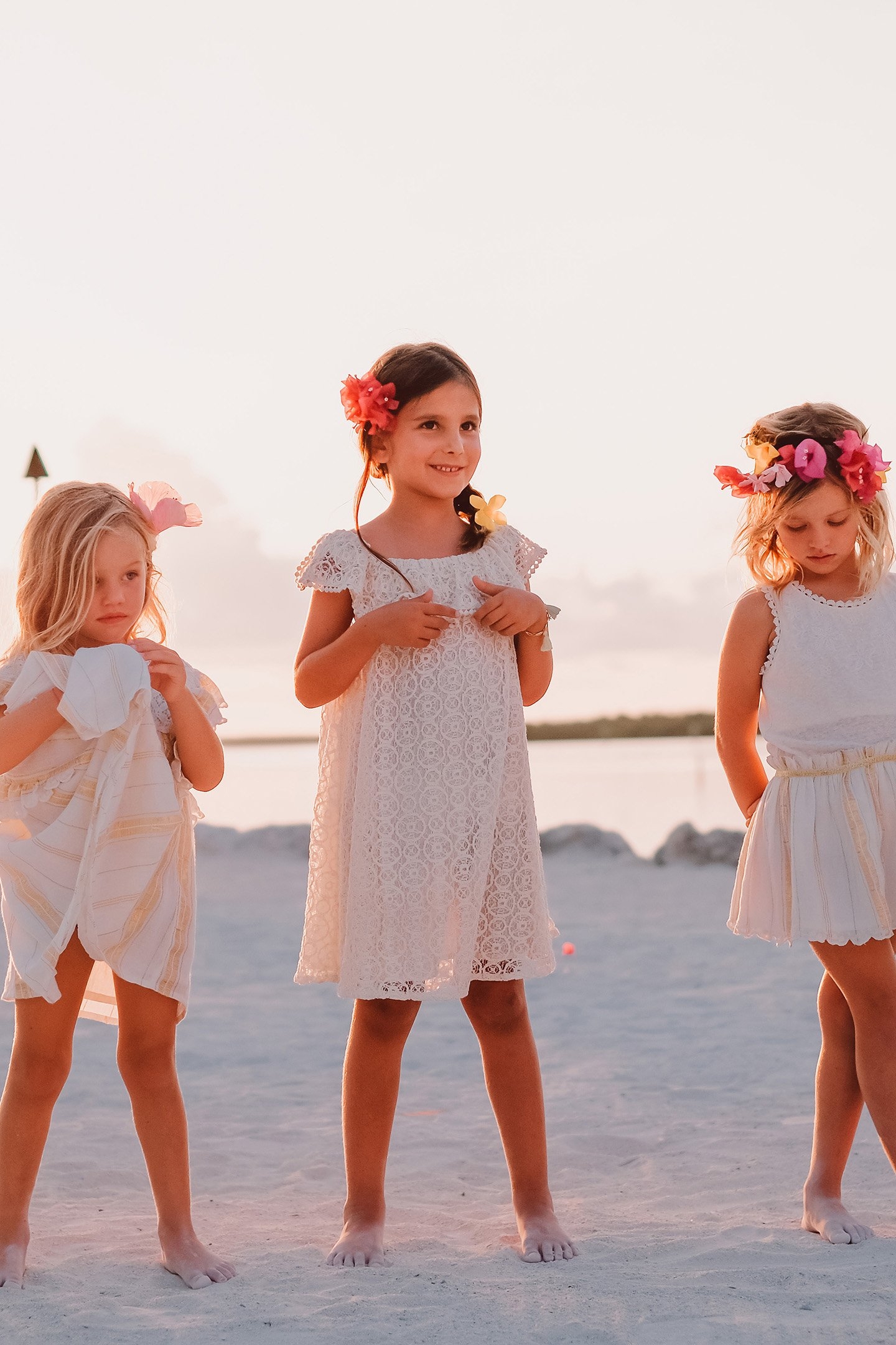 DRESS JONUTA CREAM SPARKLE LACE 4