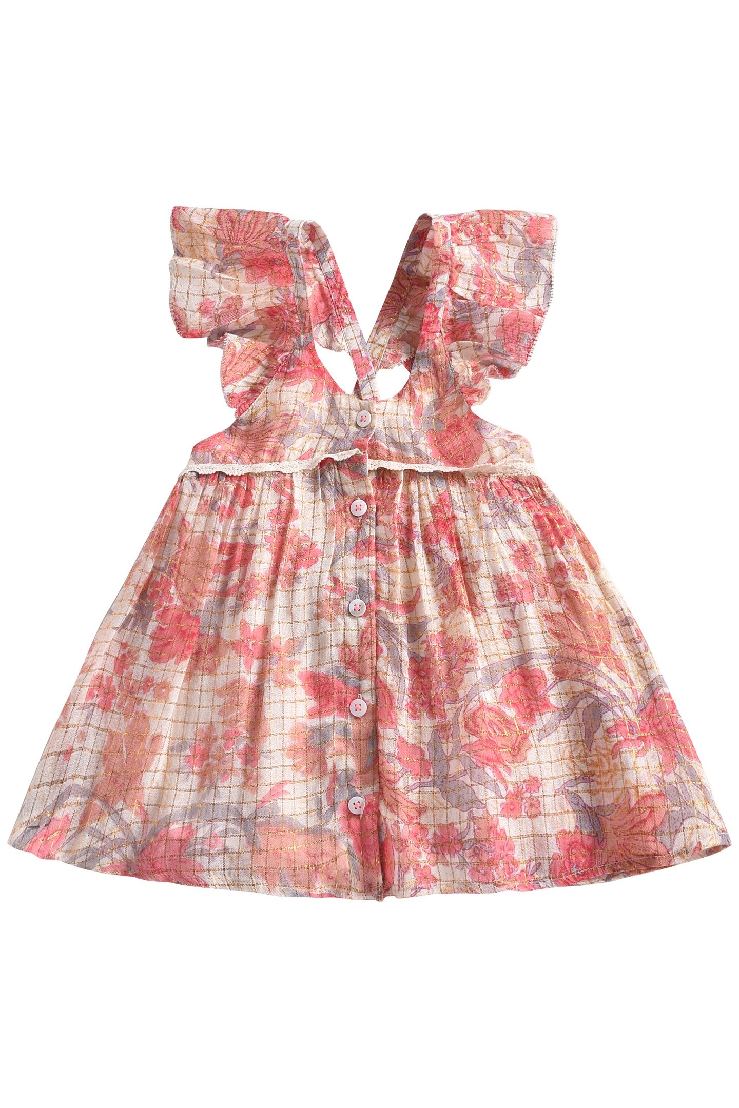 DRESS EDELIA PINK FLOWERS 2