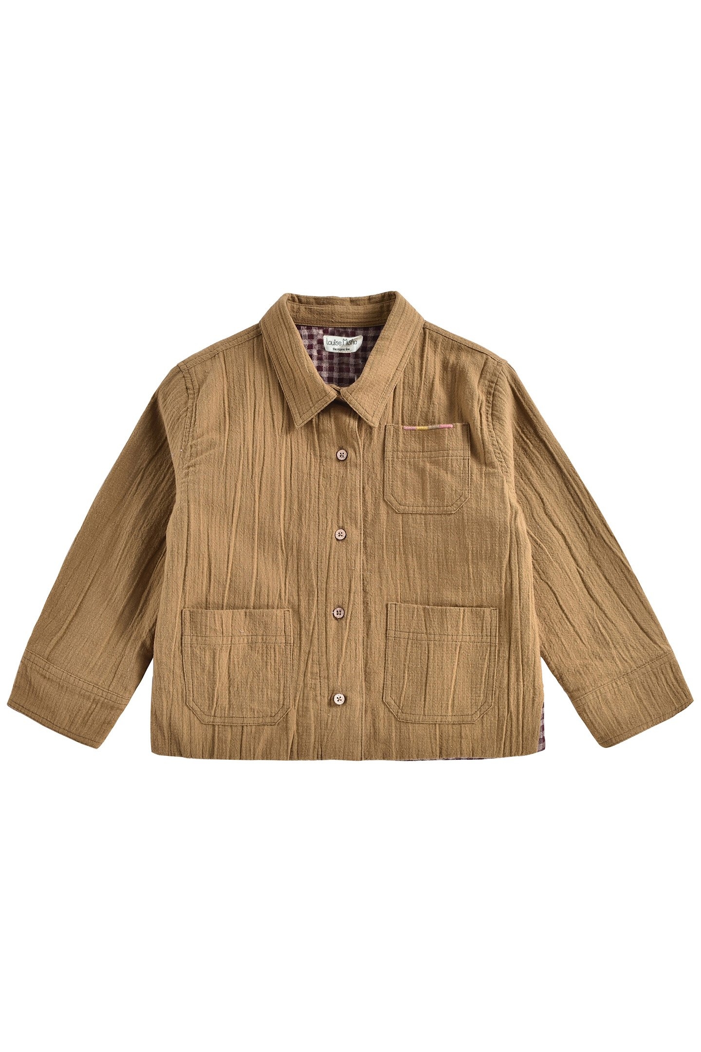 OVERSHIRT AKIRI KHAKI 1