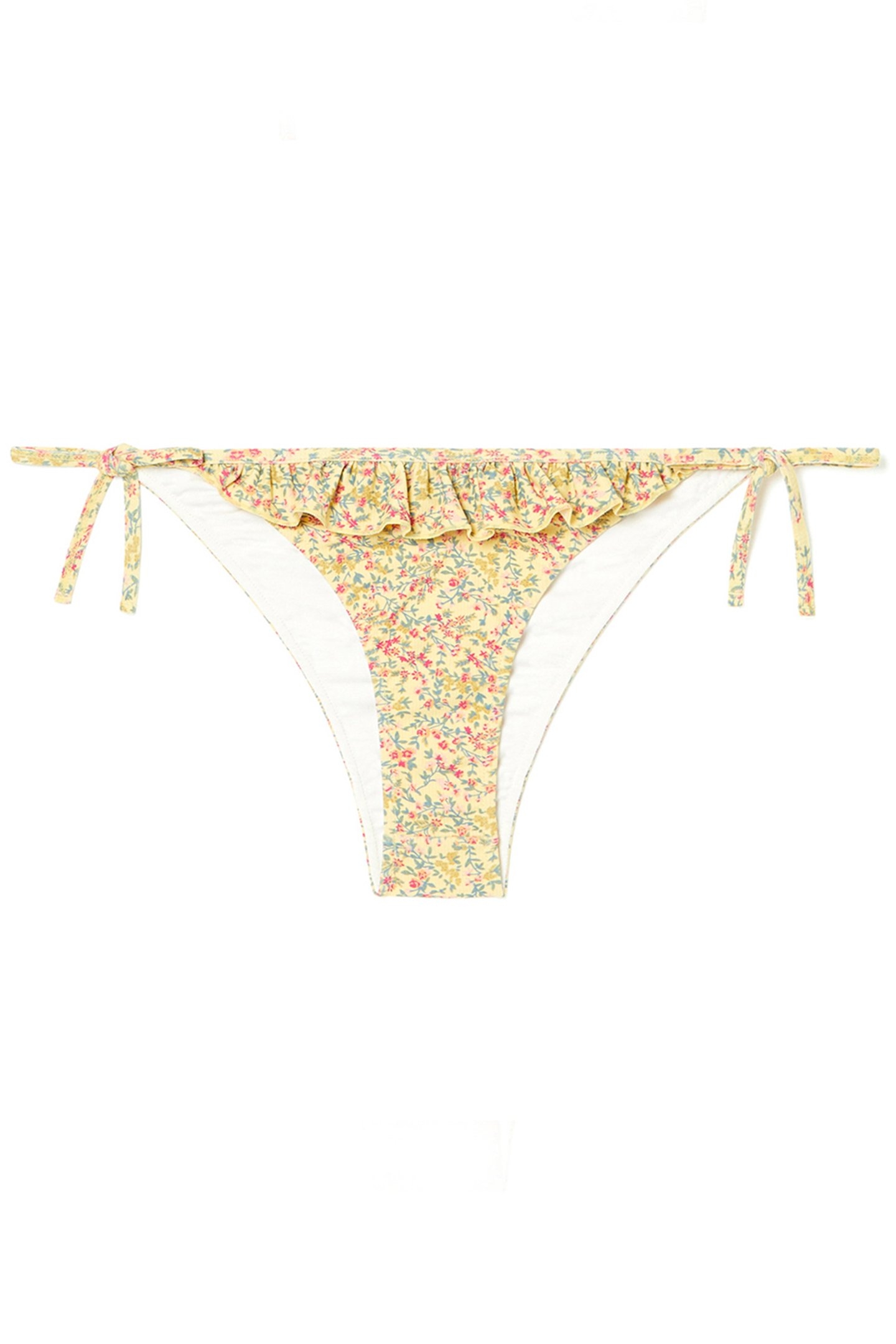 BIKINI BOTTOM SALIA YELLOW SPRING FLOWER 3
