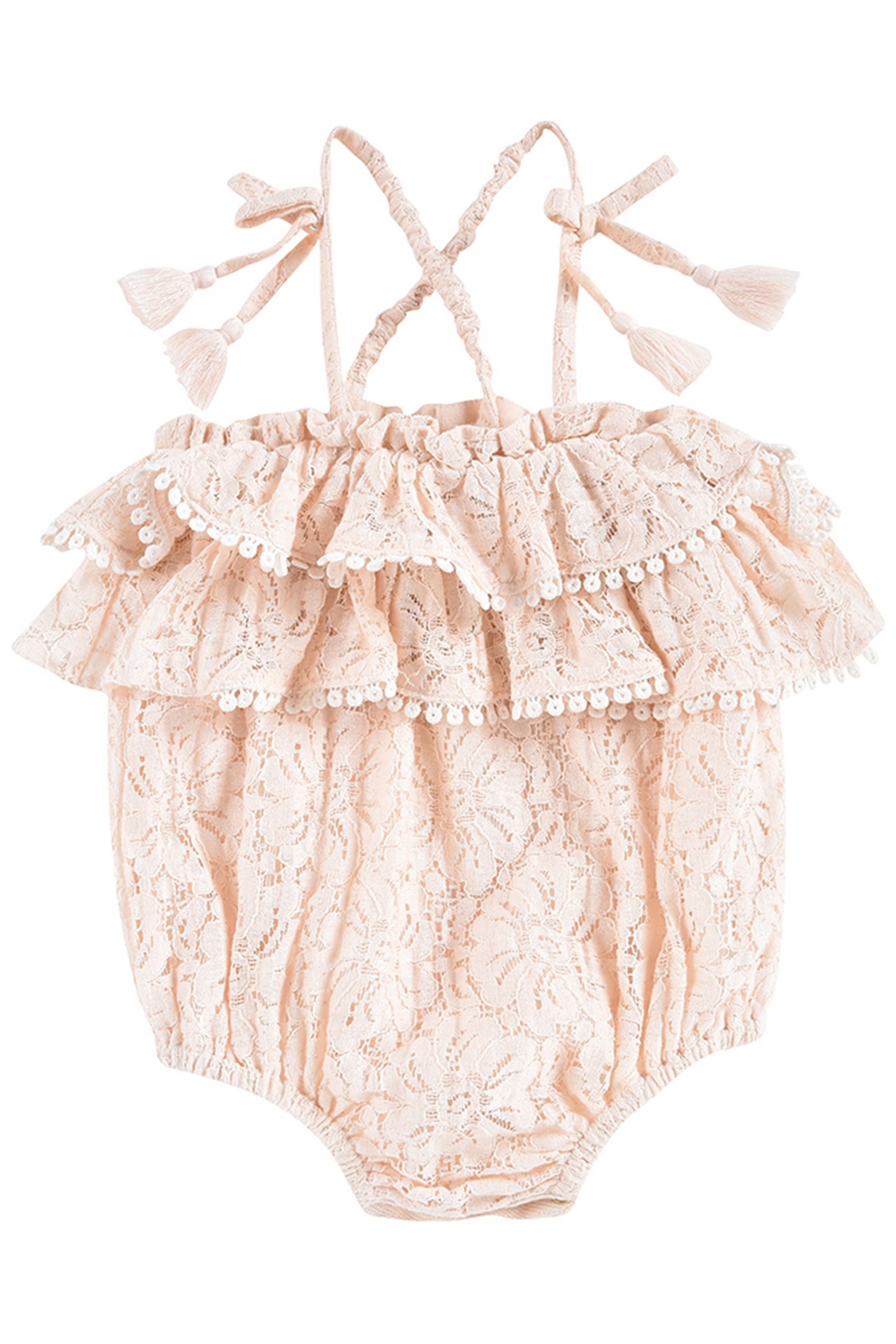 ROMPERS KUMAL BLUSH LACE 1