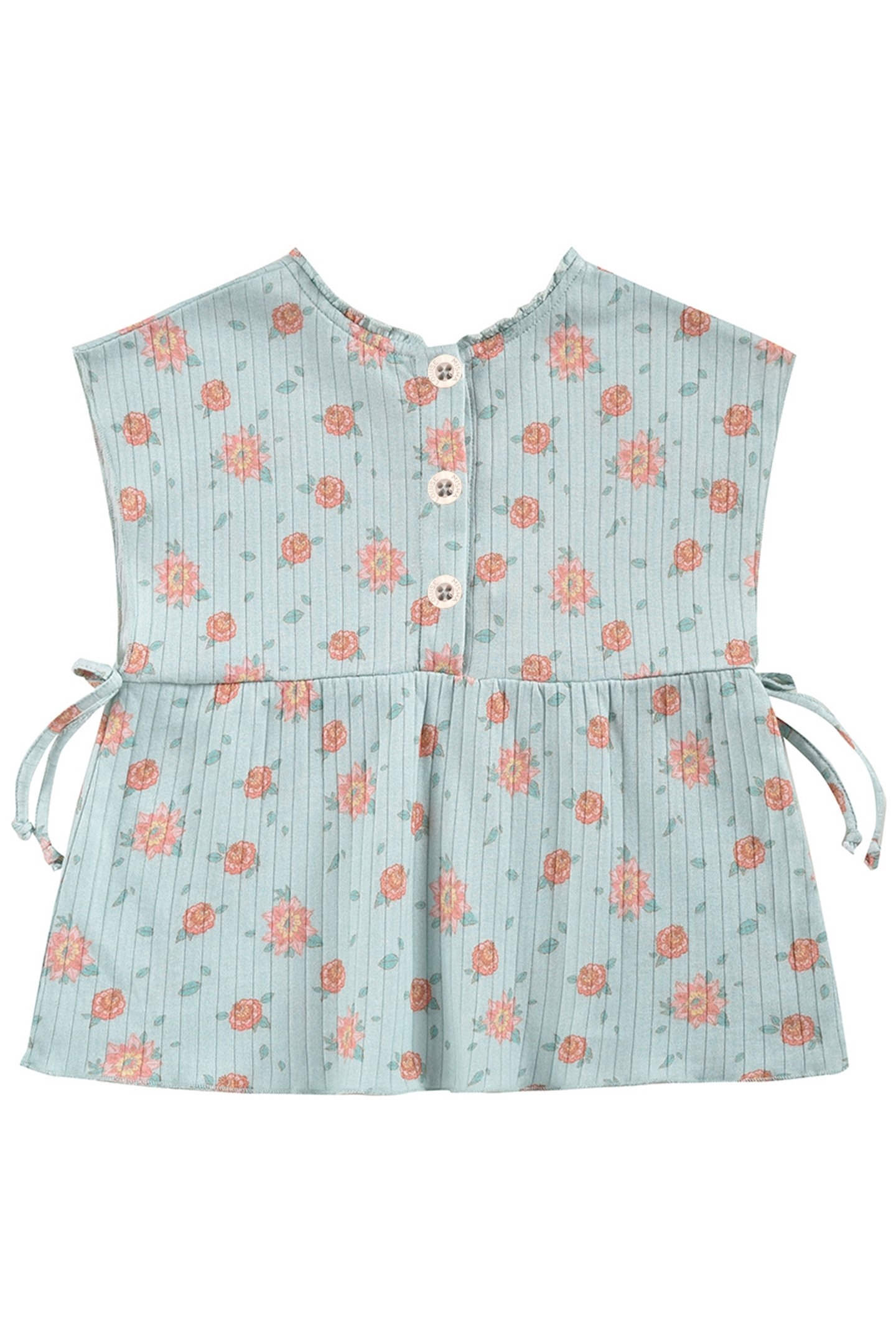 TOP ANGIKA VINTAGE BLUE FLOWERS 2