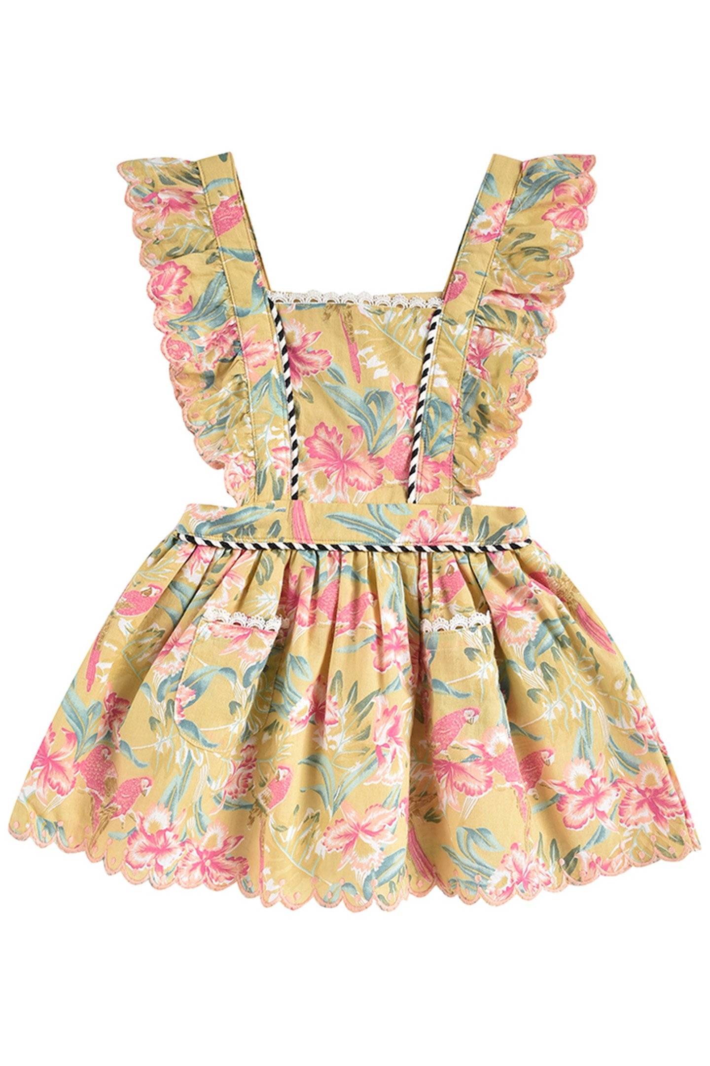 DRESS MISTINGUETTE SOFT HONEY PARROTS 3