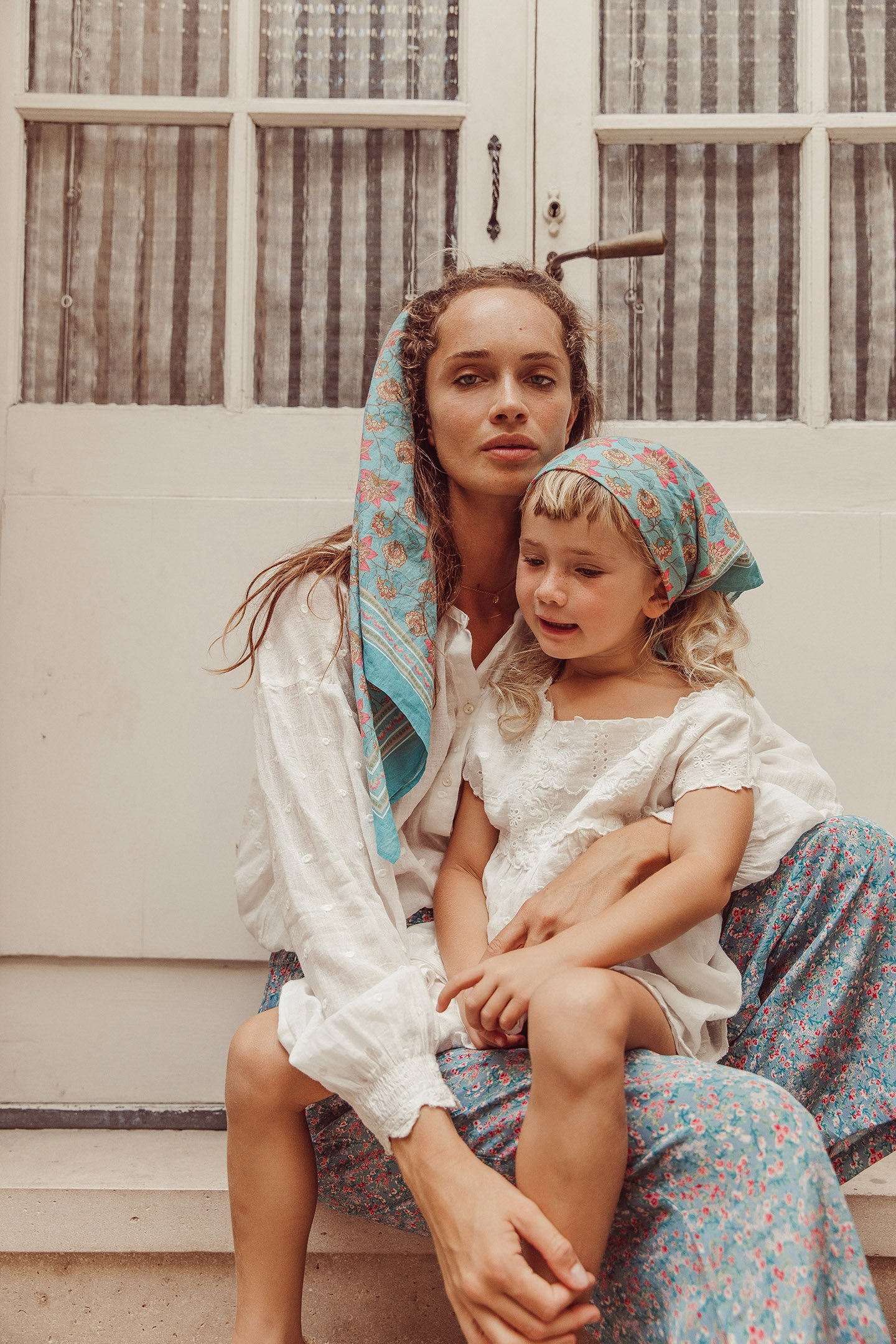 DRESS LEILANI OFF-WHITE PLUMETIS 5