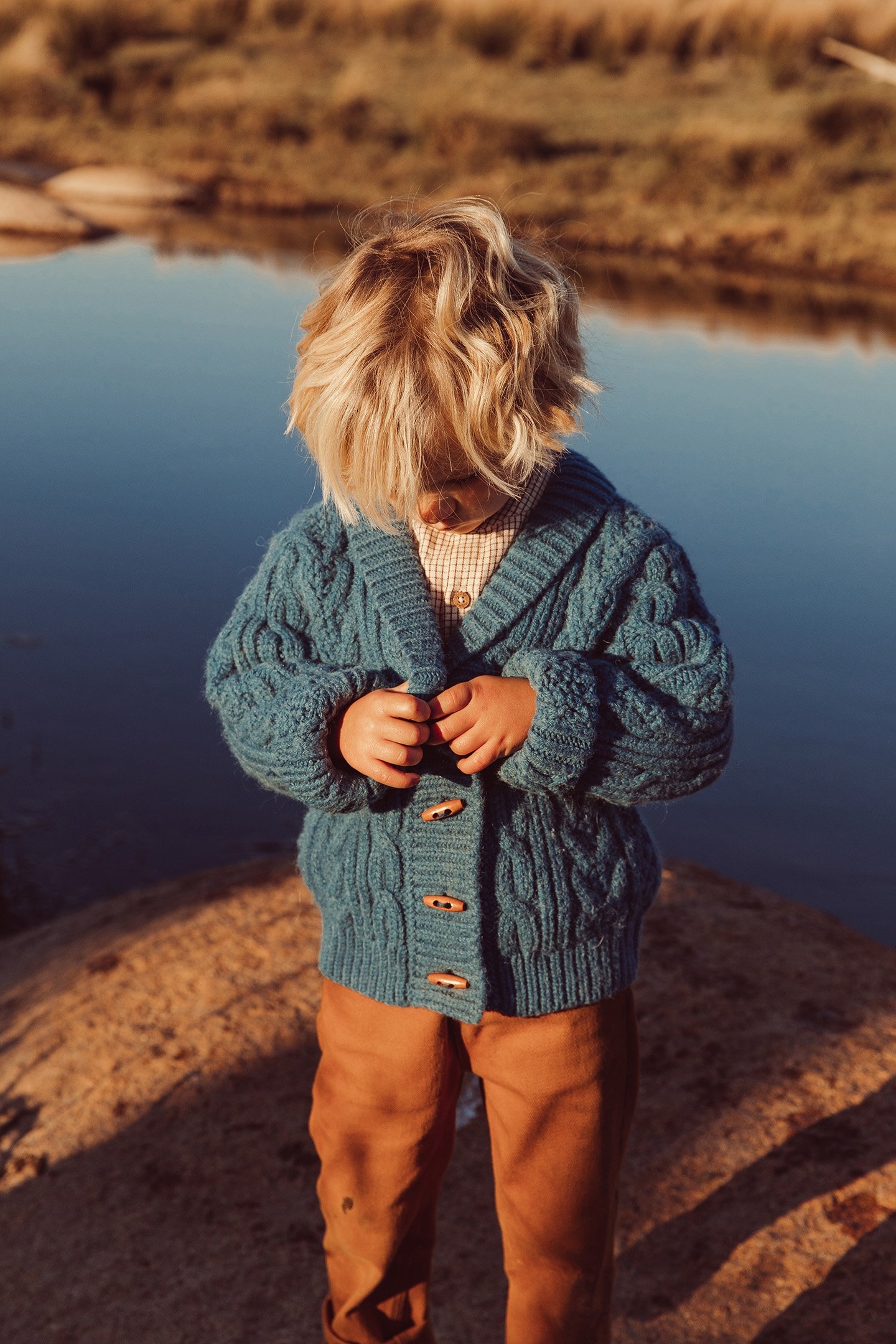 CARDIGAN SACHA BLUE 1