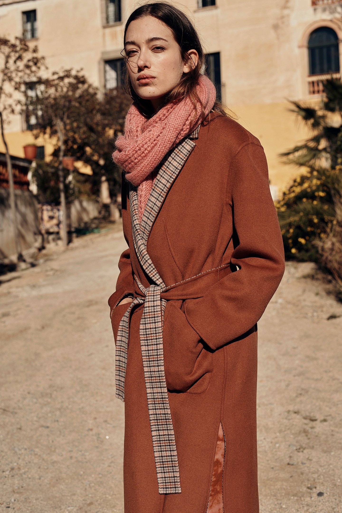 REVERSIBLE COAT SULLY SIENNA / NUTS 4