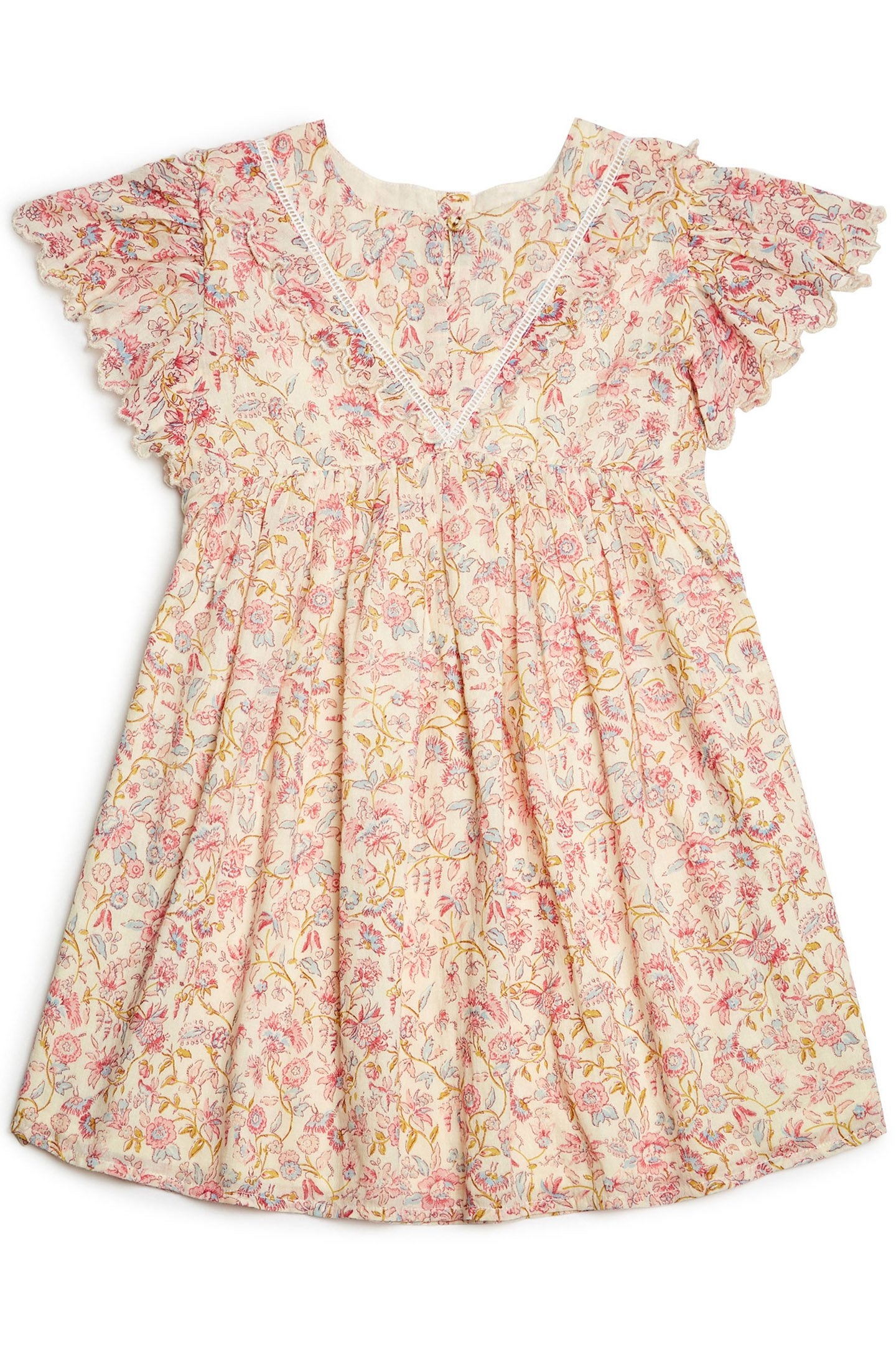 DRESS SILOE CREAM PADMA MUDRA 1