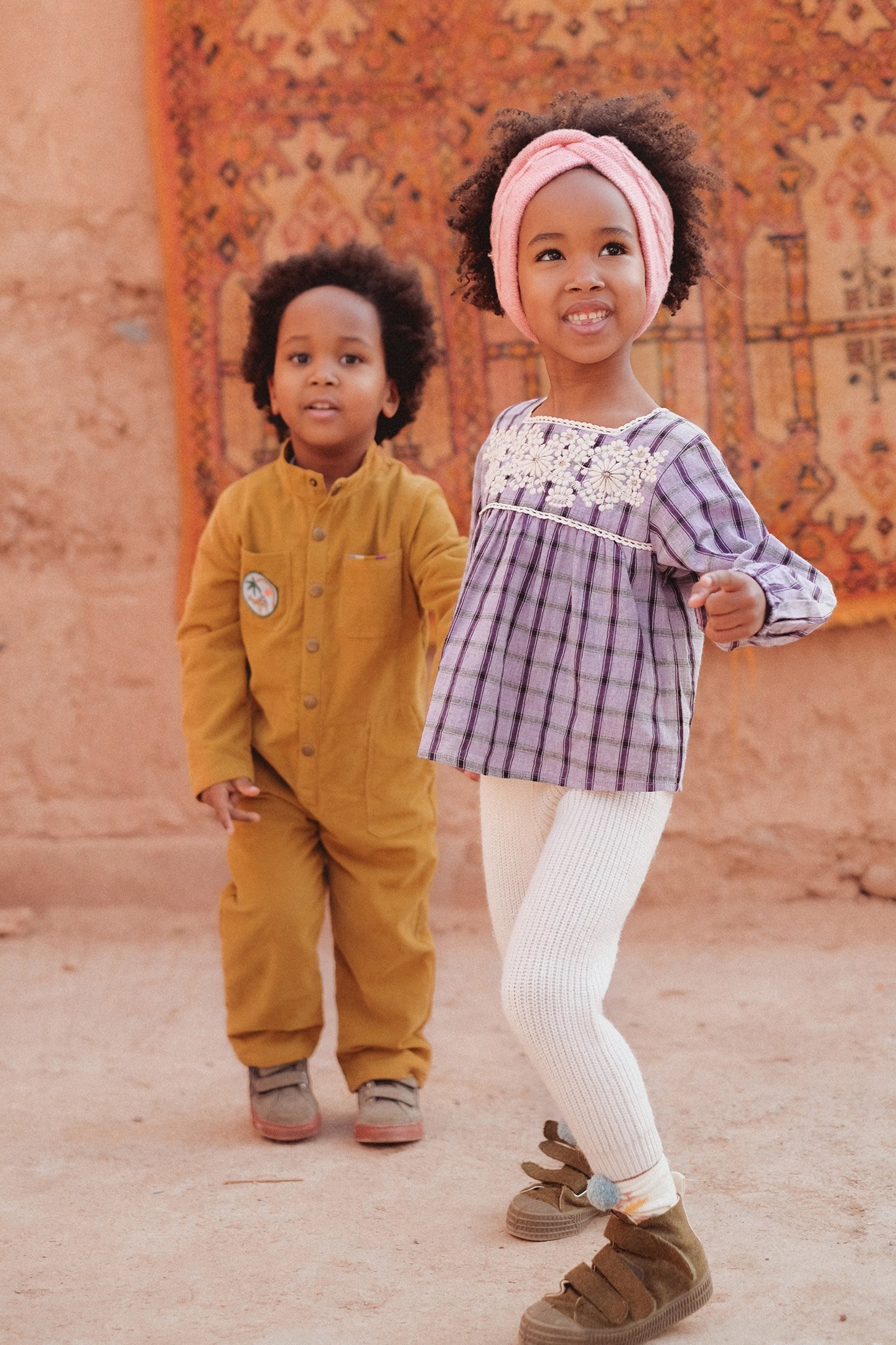 BLOUSE CARMILA PURPLE CHECKS 4