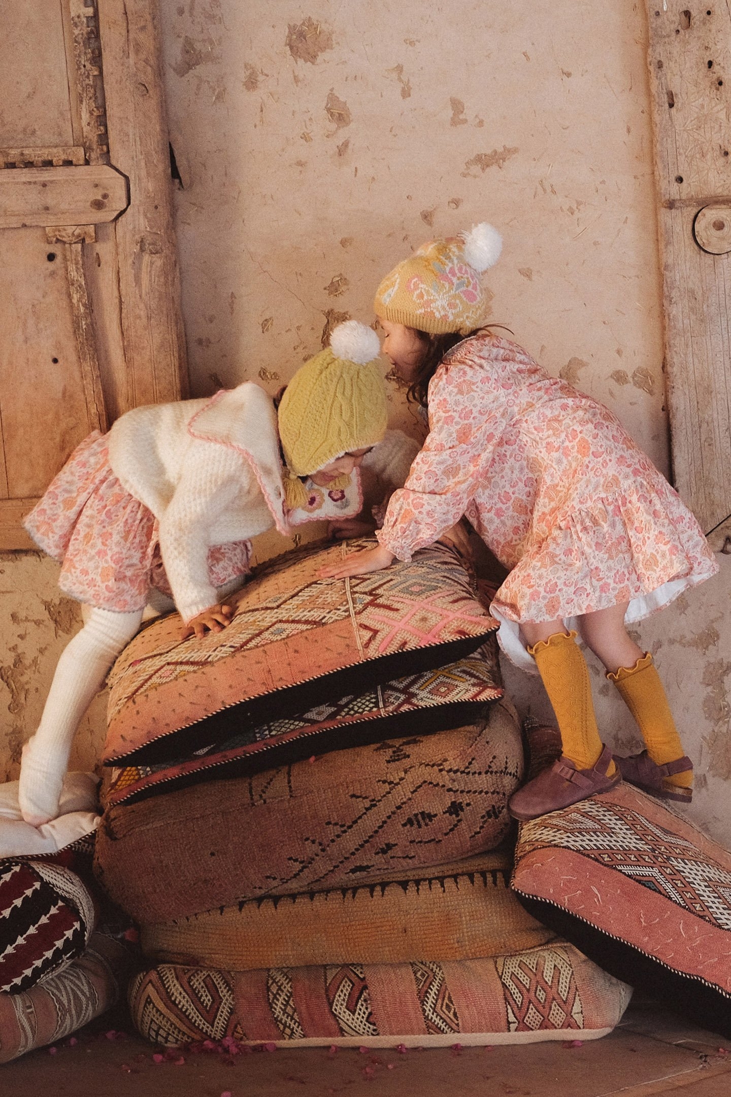 DRESS BAHYA CREAM FLOWER FIELDS 6