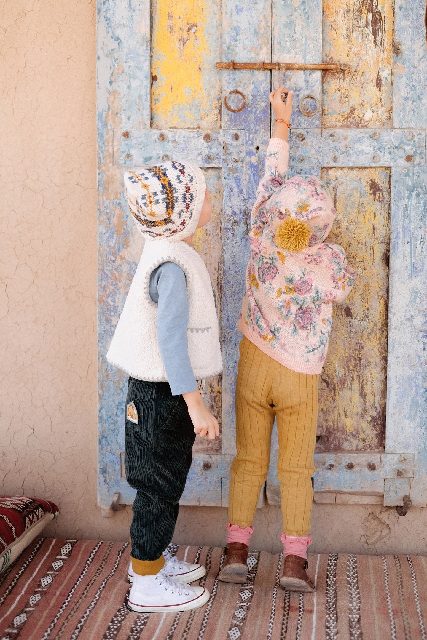 BEANIE MICHEL CREAM 4