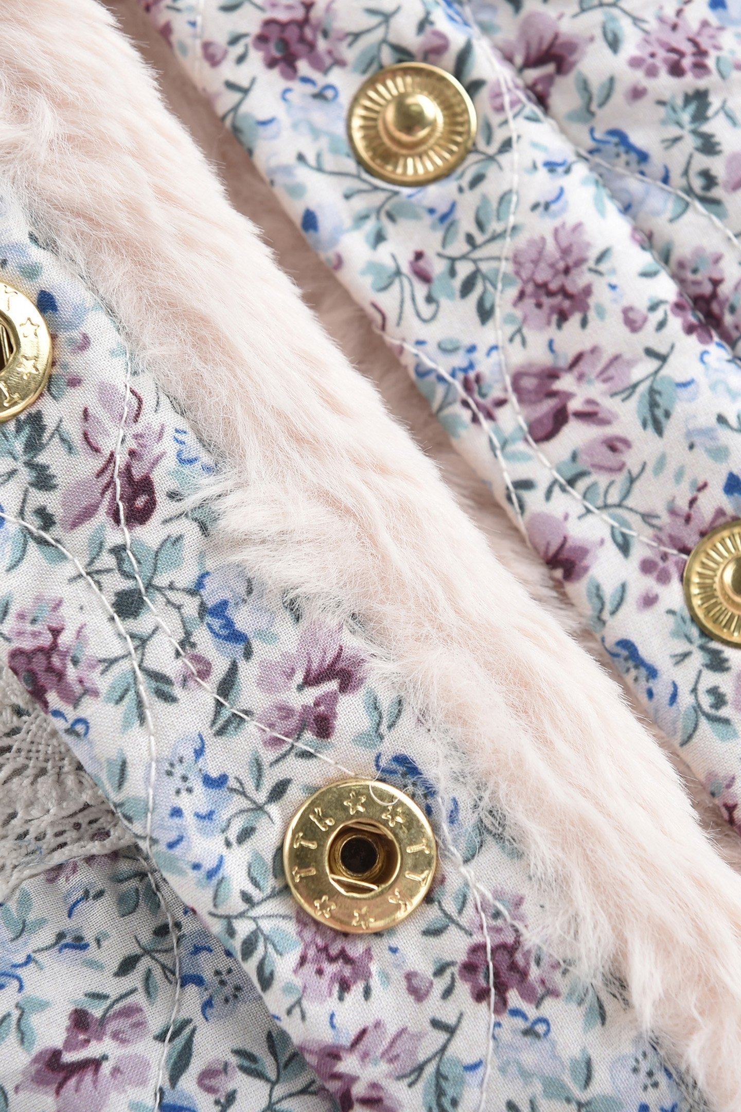 JACKET JASMINA CREAM RETRO PANSY 5