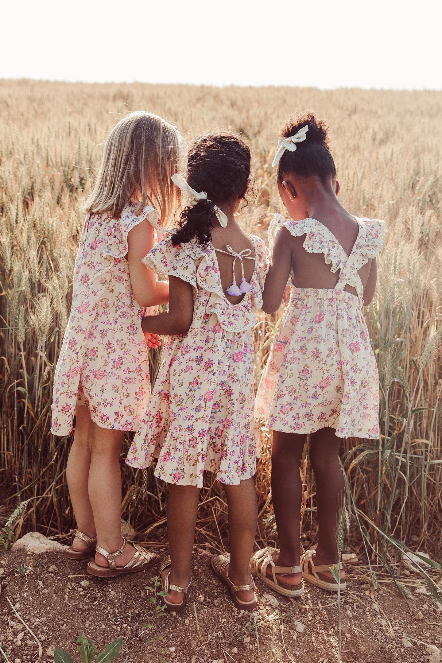 DRESS HUGUETTE CREAM BUCOLIA FIELDS 5