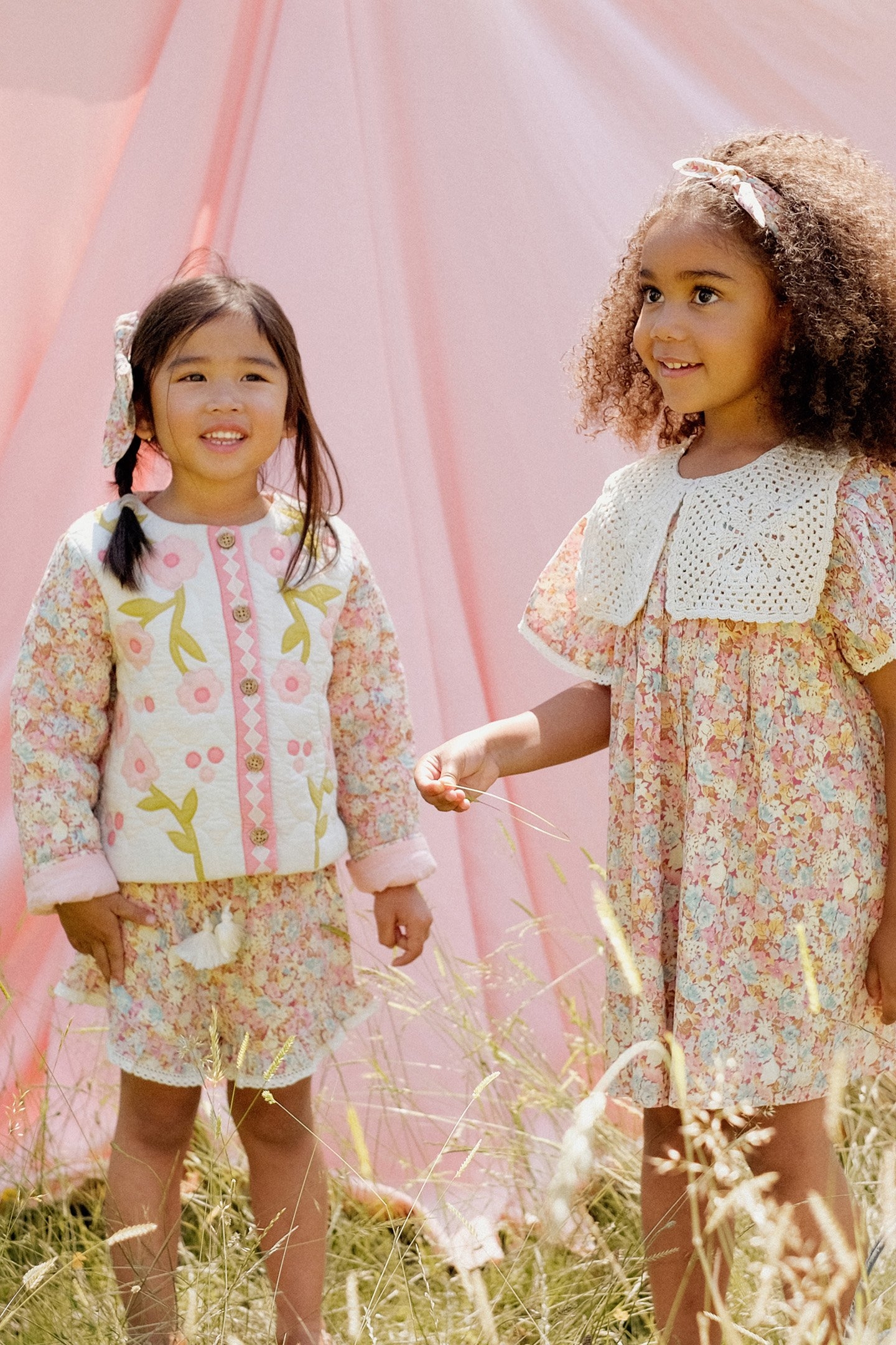 DRESS WARISA PINK SWEET PASTEL 3