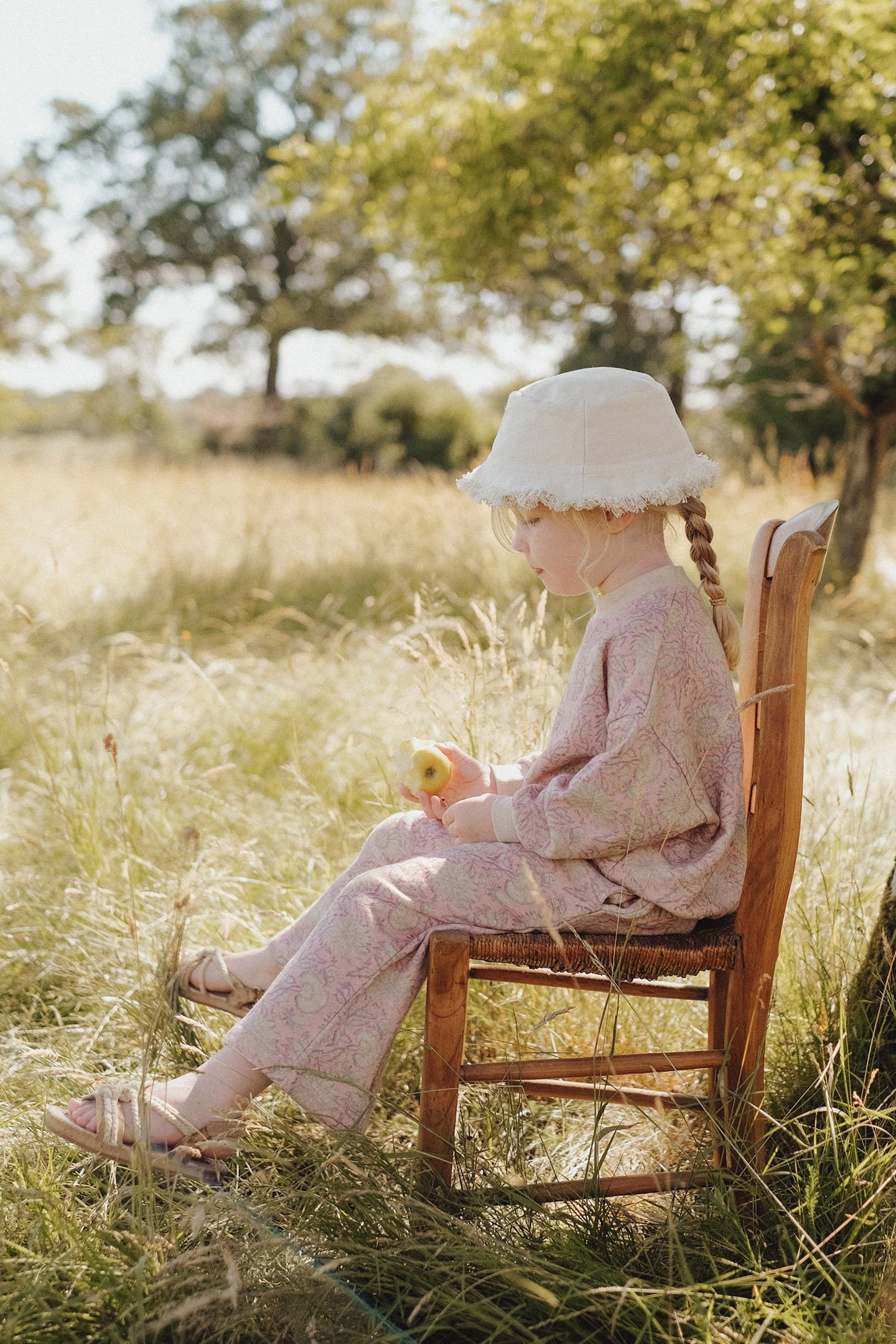 SWEAT PANTS YSALIA PINK DAISY GARDEN 6