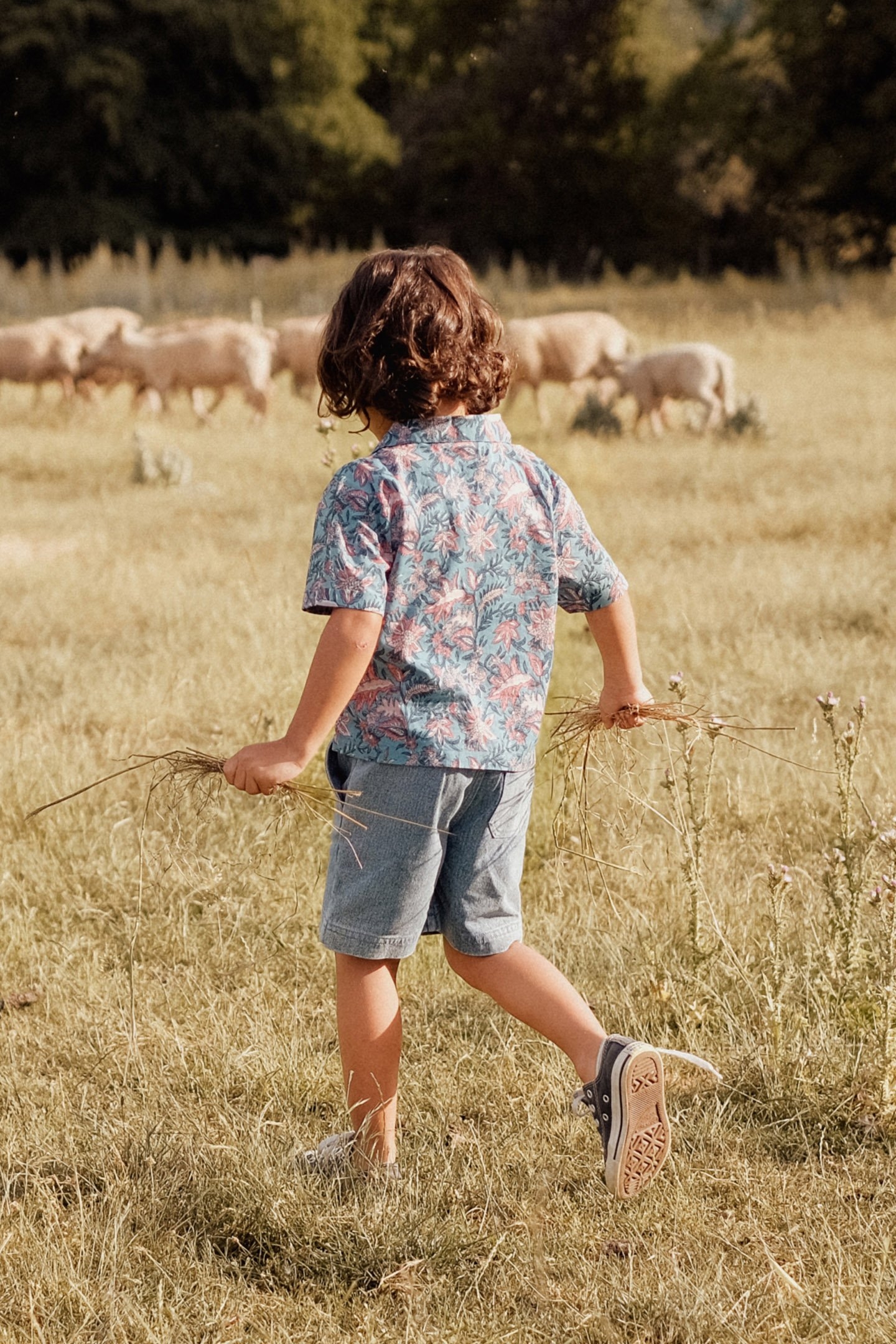 SHIRT ALOV TEAL GARDEN OF EDEN 2