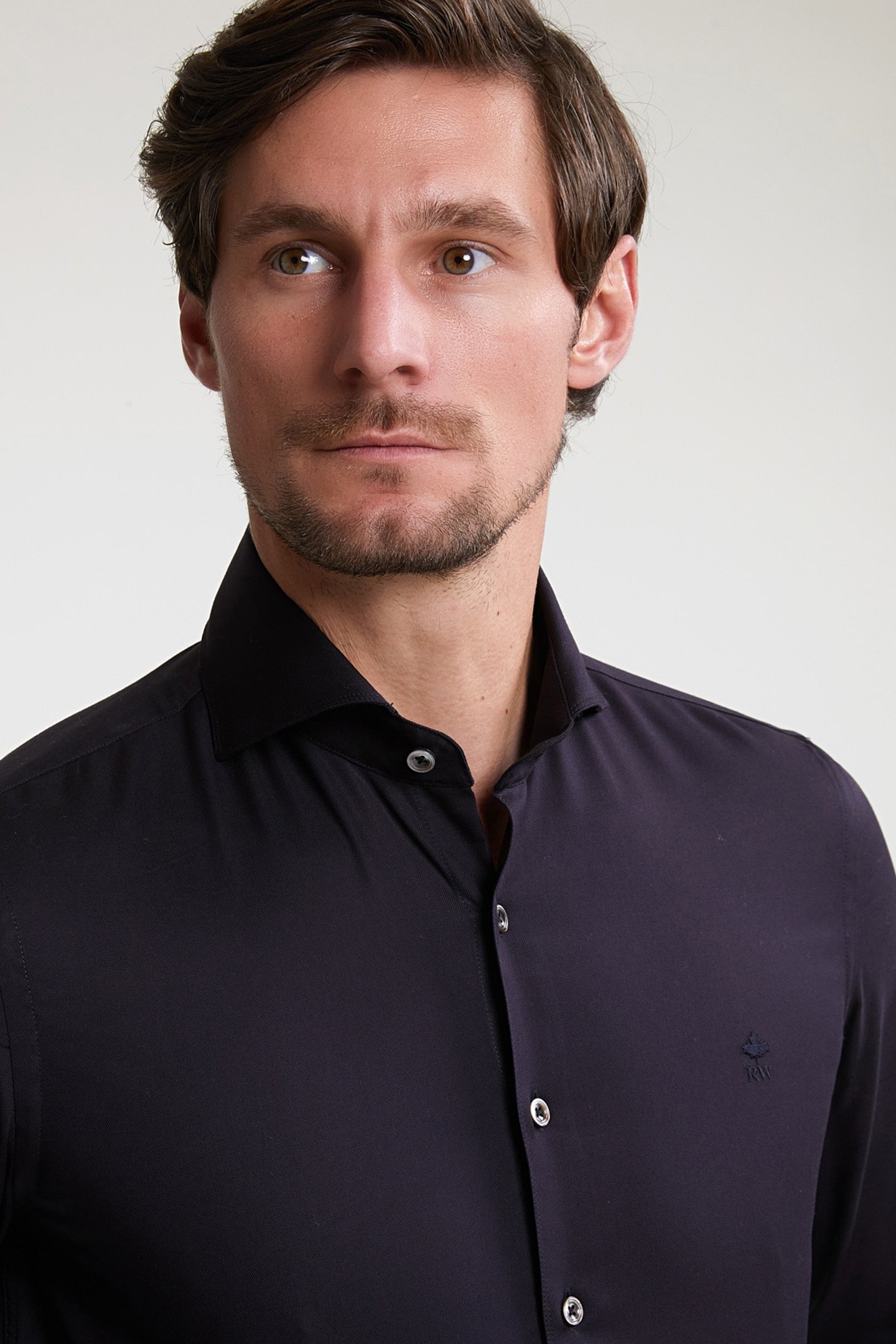 SLIM FIT UNI SHIRT BLUE 4