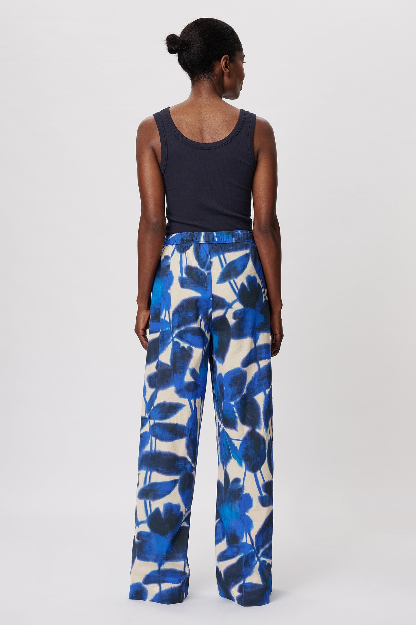 TANK RIB TOP MIDNIGHT BLUE 2