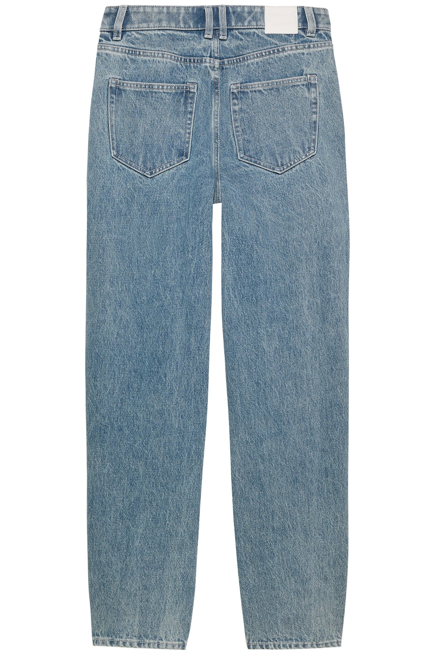 BARREL FIT JEANS WITH TOPSTITCH COUNTRY BLUE 5