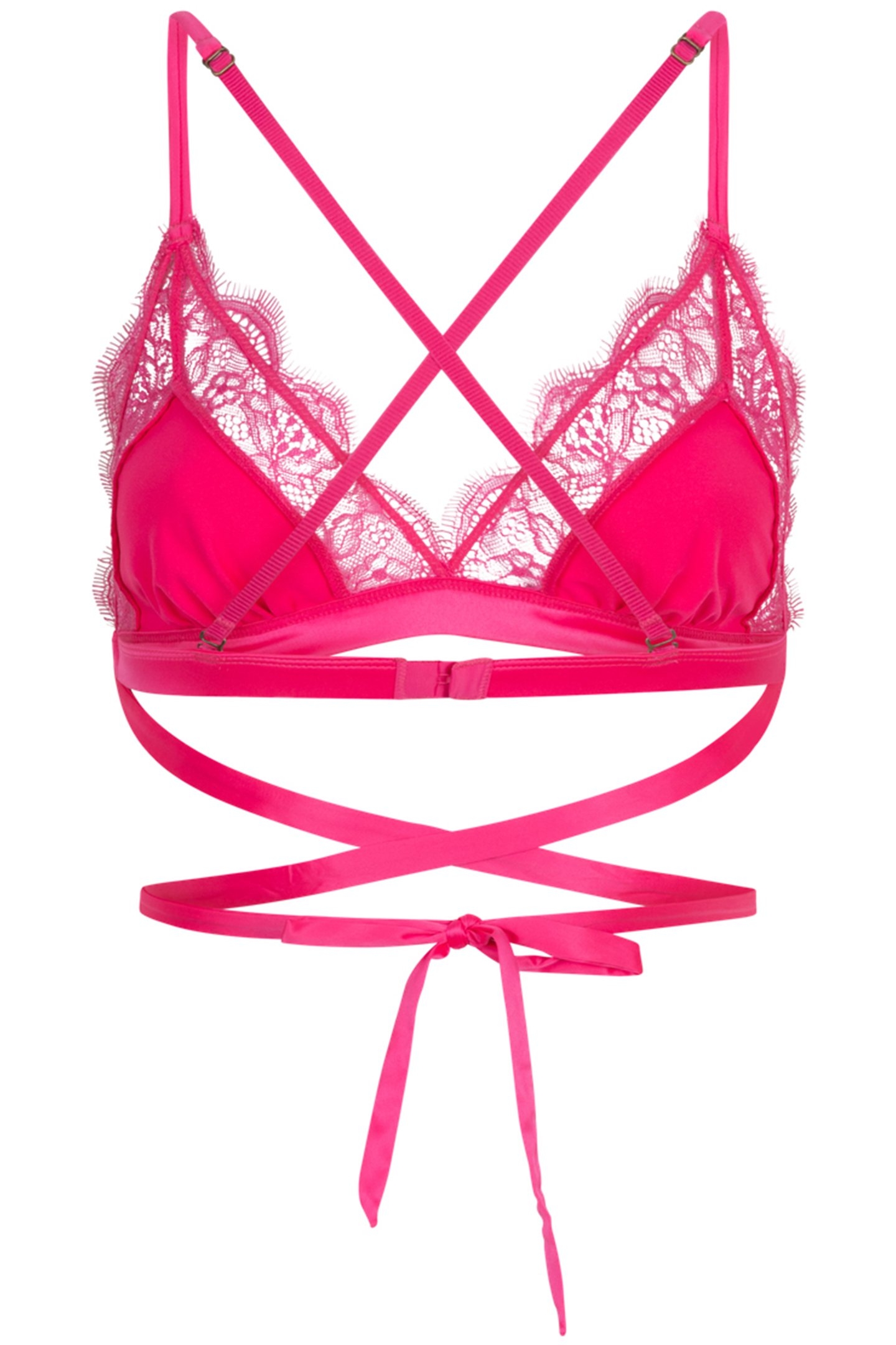 LOVE LACE UNPADDED FUCHSI 4