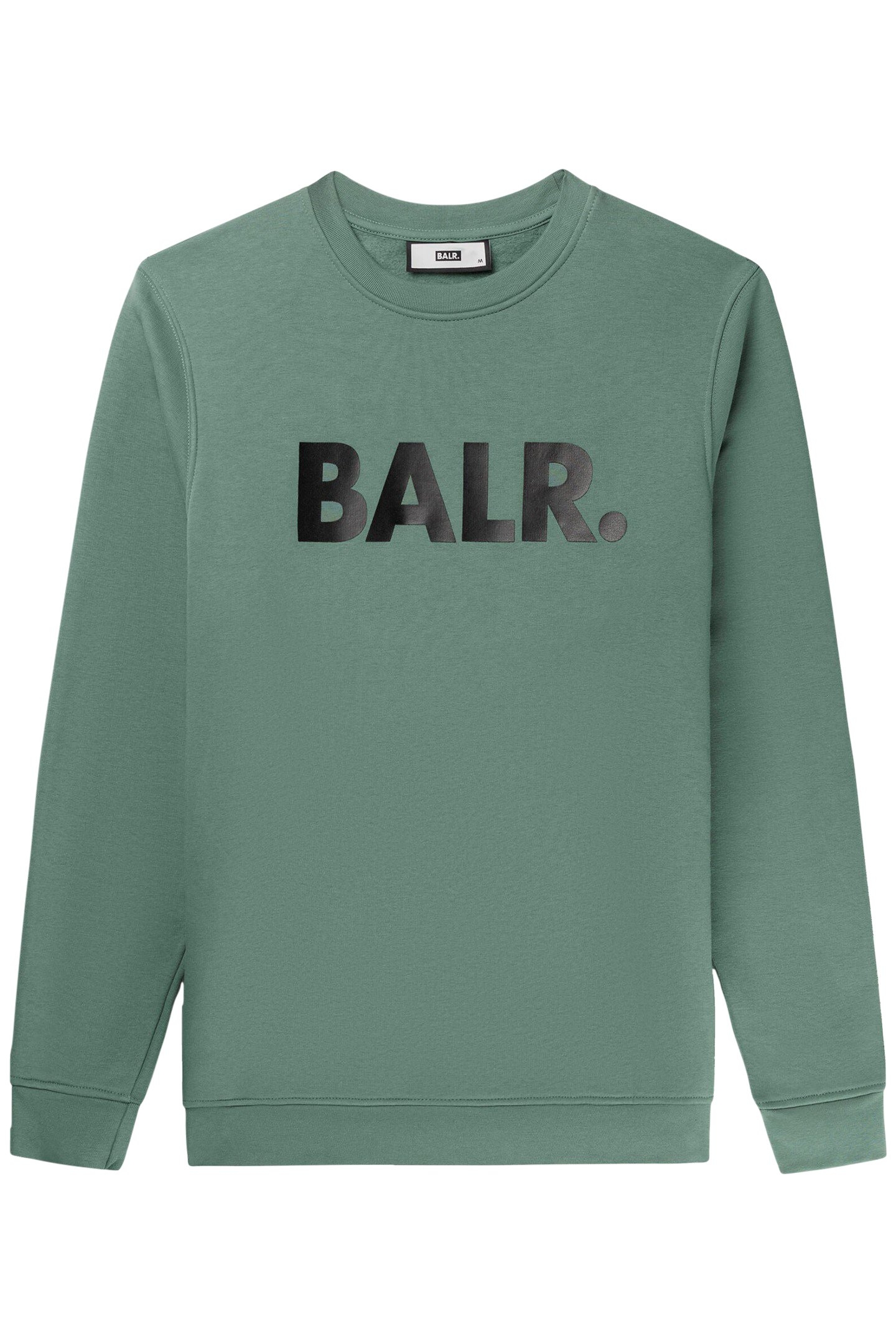 BRAND STRAIGHT CREWNECK DARK FOREST/JET BLACK 4