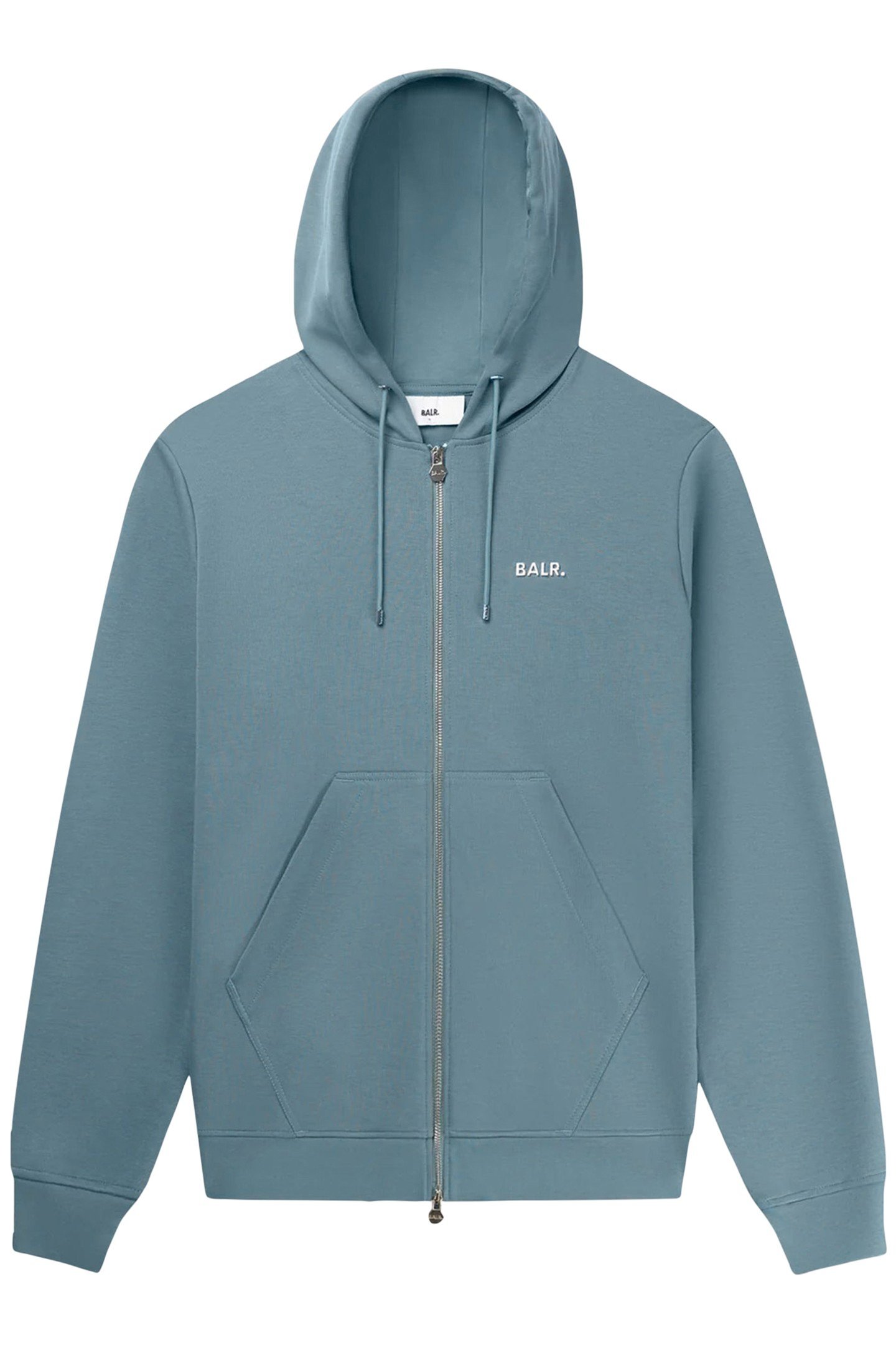 Q-SERIES REGULAR FIT ZIP THROUGH HOODIE GOBLIN BLUE 3