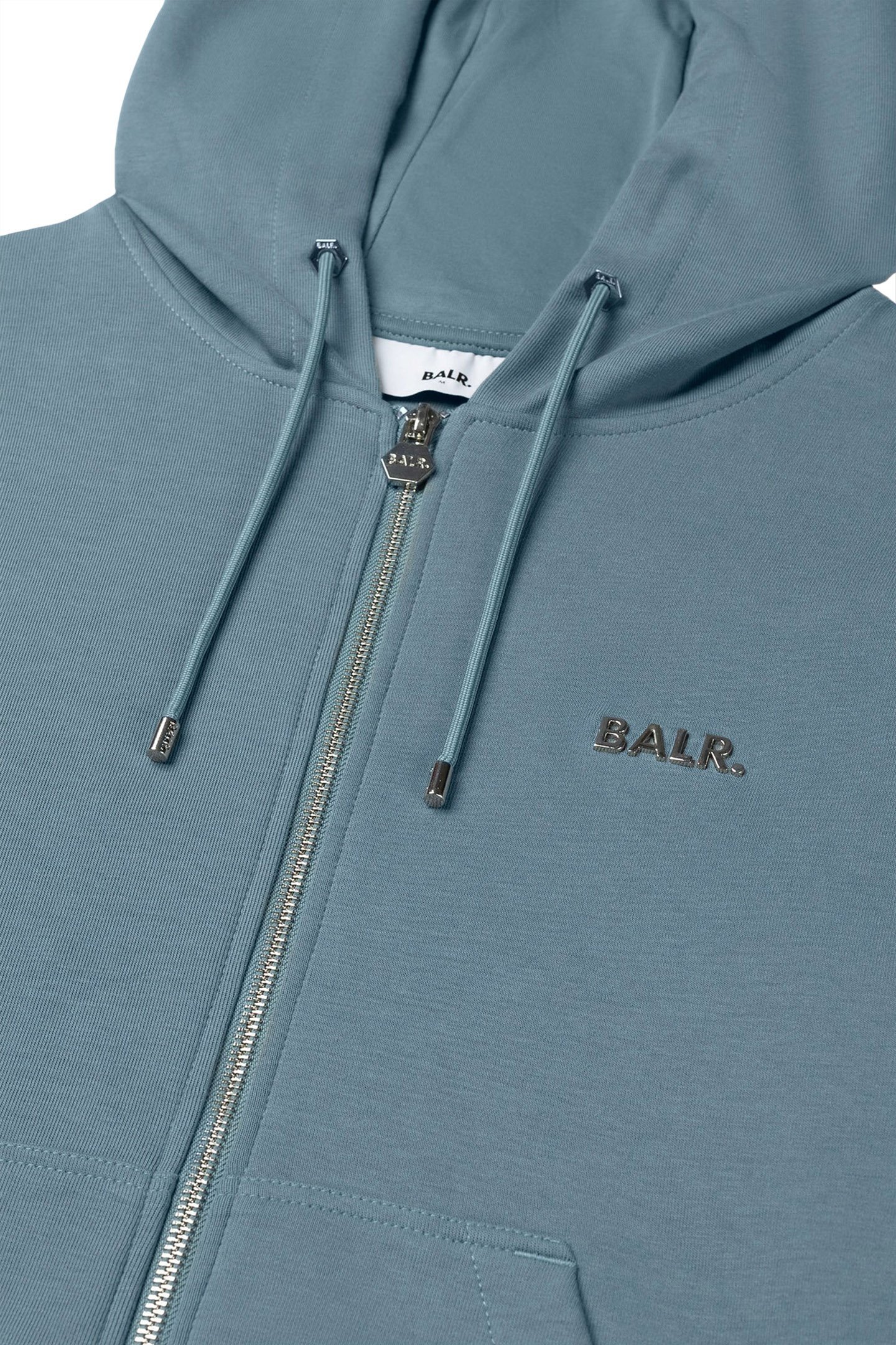 Q-SERIES REGULAR FIT ZIP THROUGH HOODIE GOBLIN BLUE 6