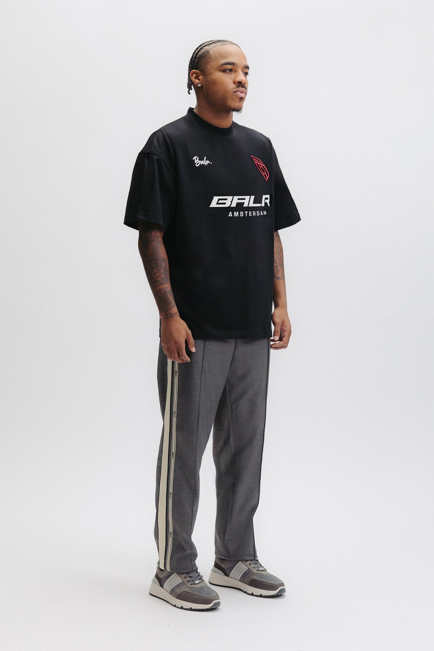 KAREEM BOX T-SHIRT JET BLACK 5