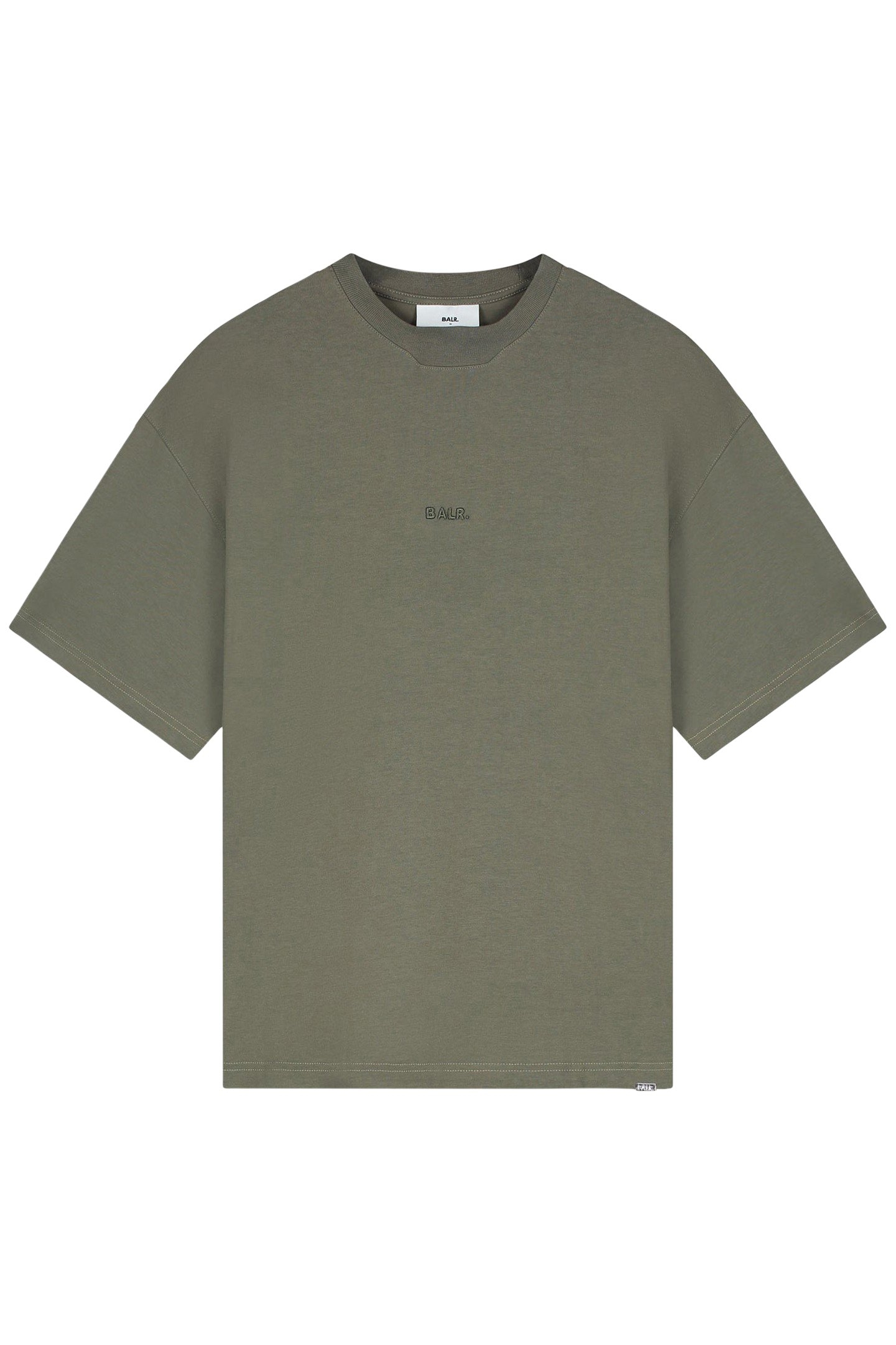 LOGO BOX T-SHIRT SMOKEY GREEN 3