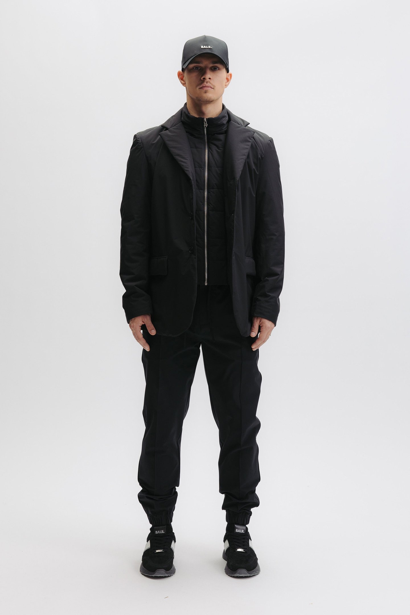 XI PADDED BLAZER JET BLACK 1