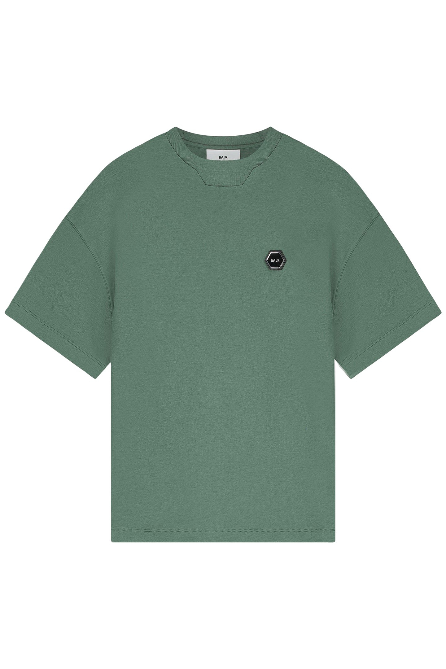 HEX-SERIES MERCERIZED T-SHIRT BALSAM GREEN 3