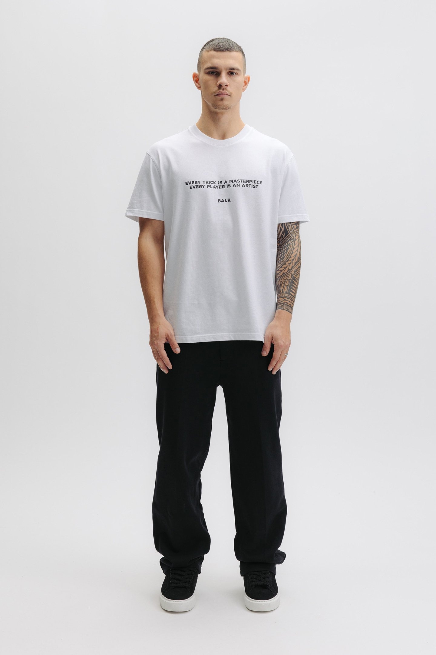 TRICK T-SHIRT BRIGHT WHITE 1