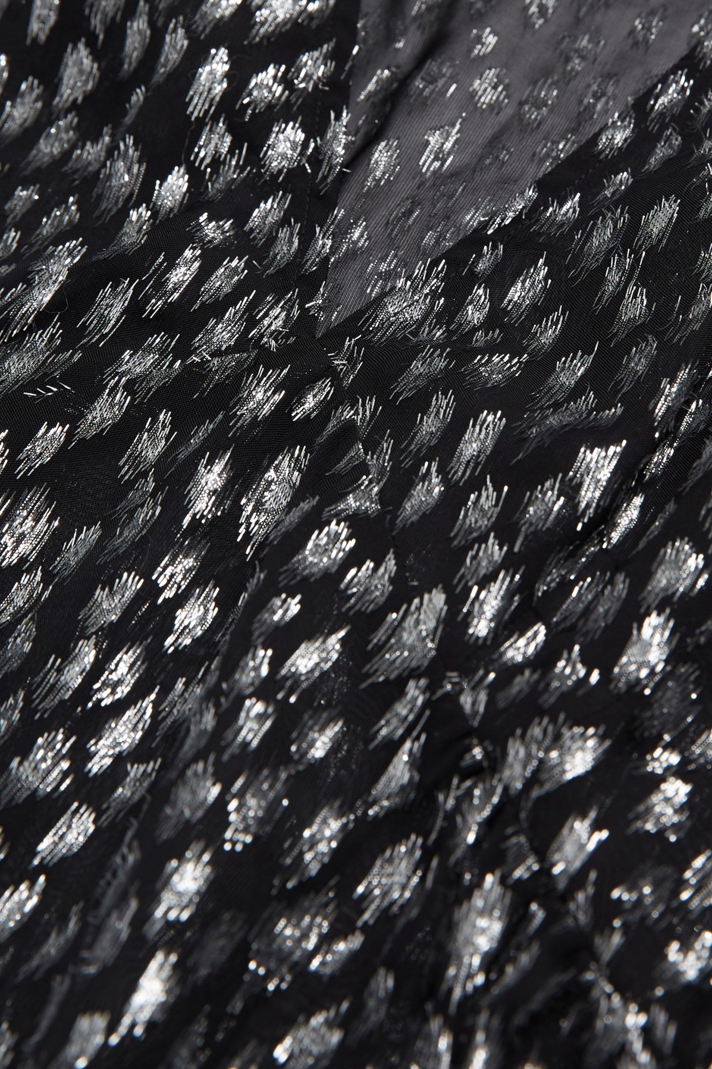 LEOPARD LUREX TOP ANTIC SILVER 2