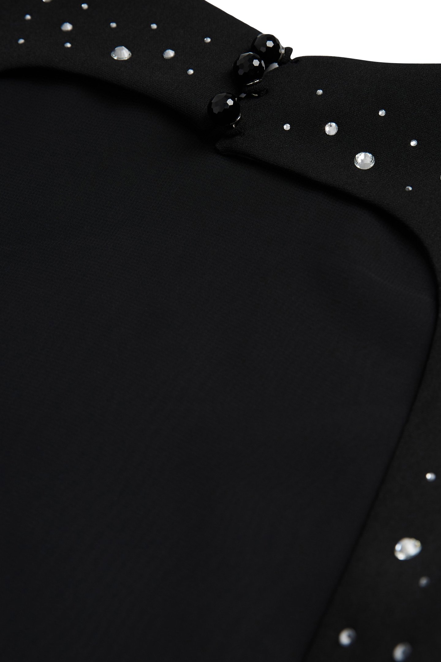 SHORT DRESS WITH LONG SLEEVES BLACK 2