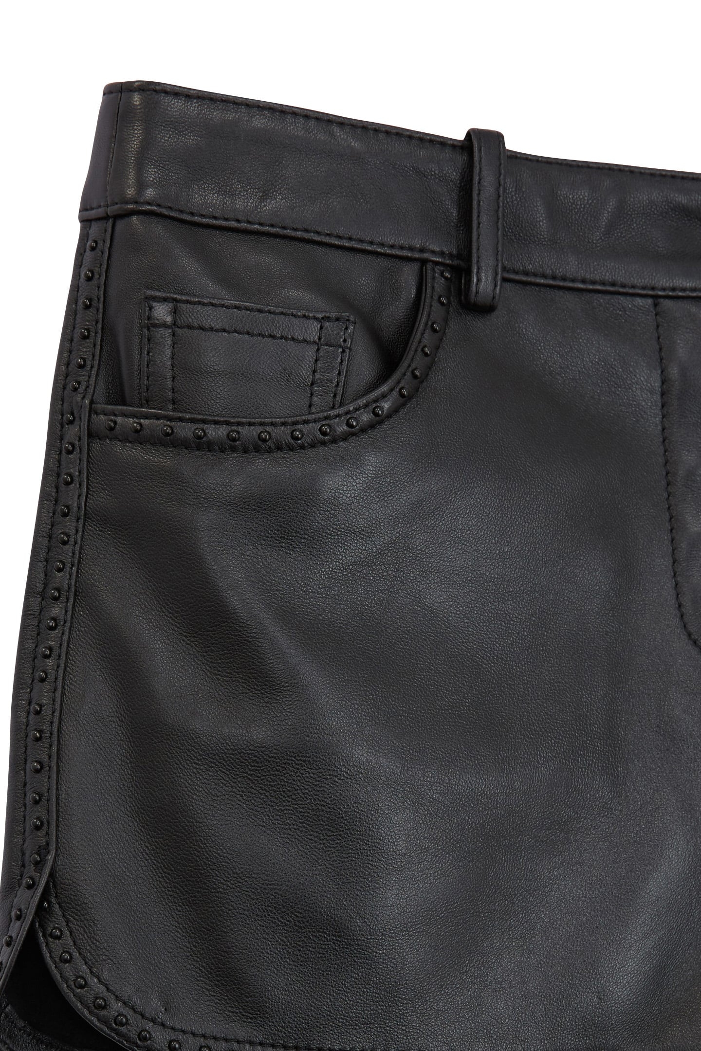 SHORT ADD DETAIL STUDS BLACK 2