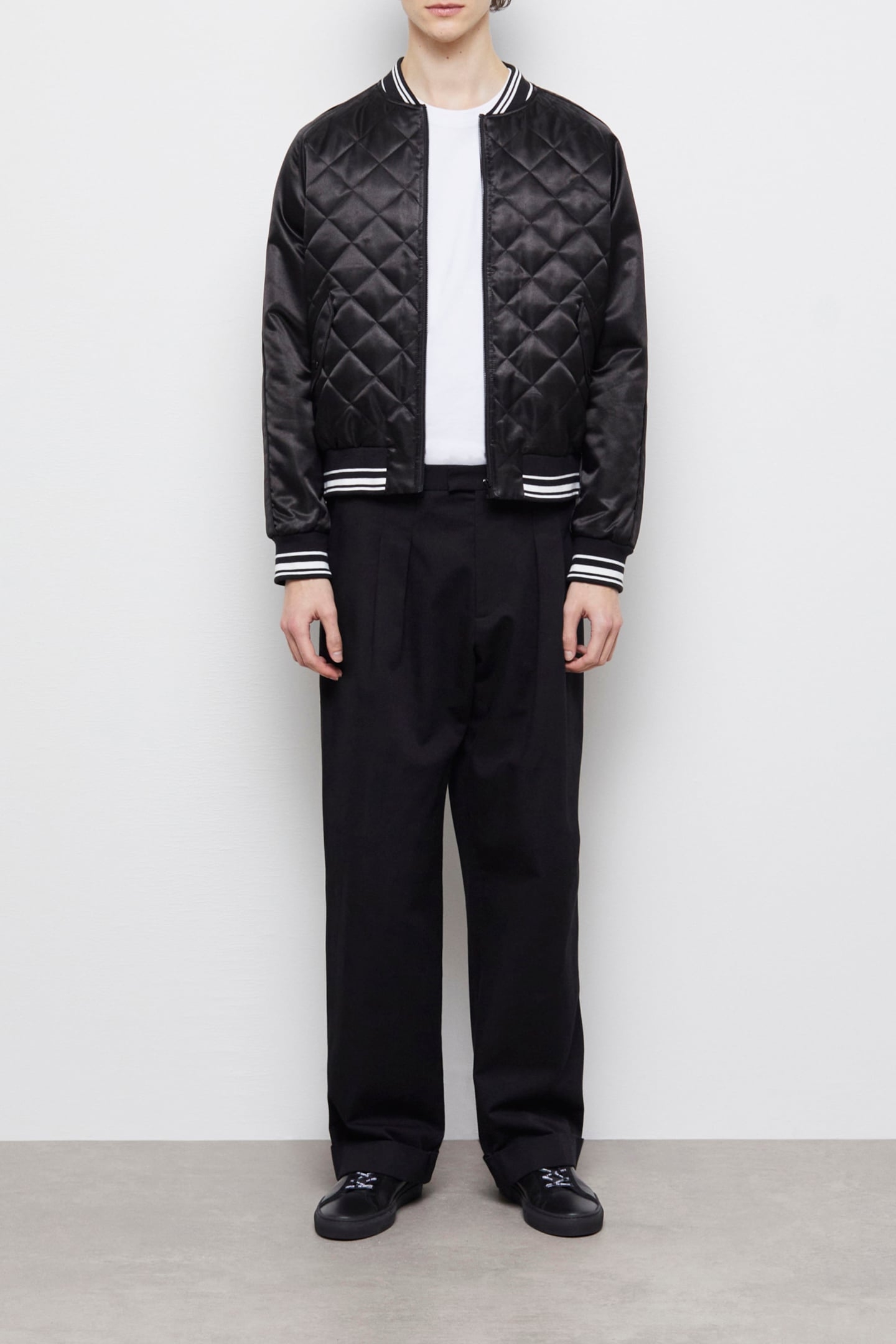 BOMBER EMBROIDERY TIGER BLACK 1